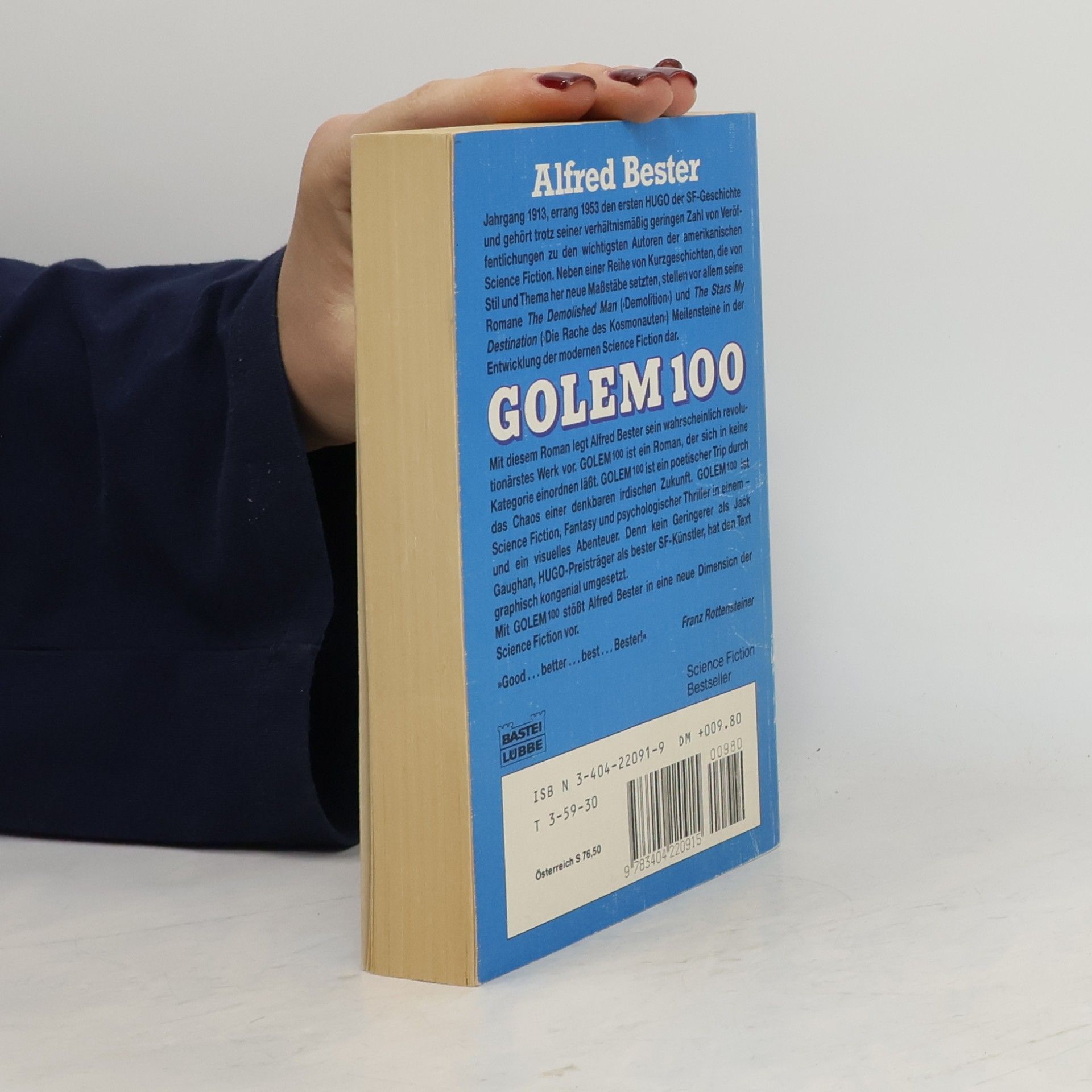 Alfred Bester Golem 100