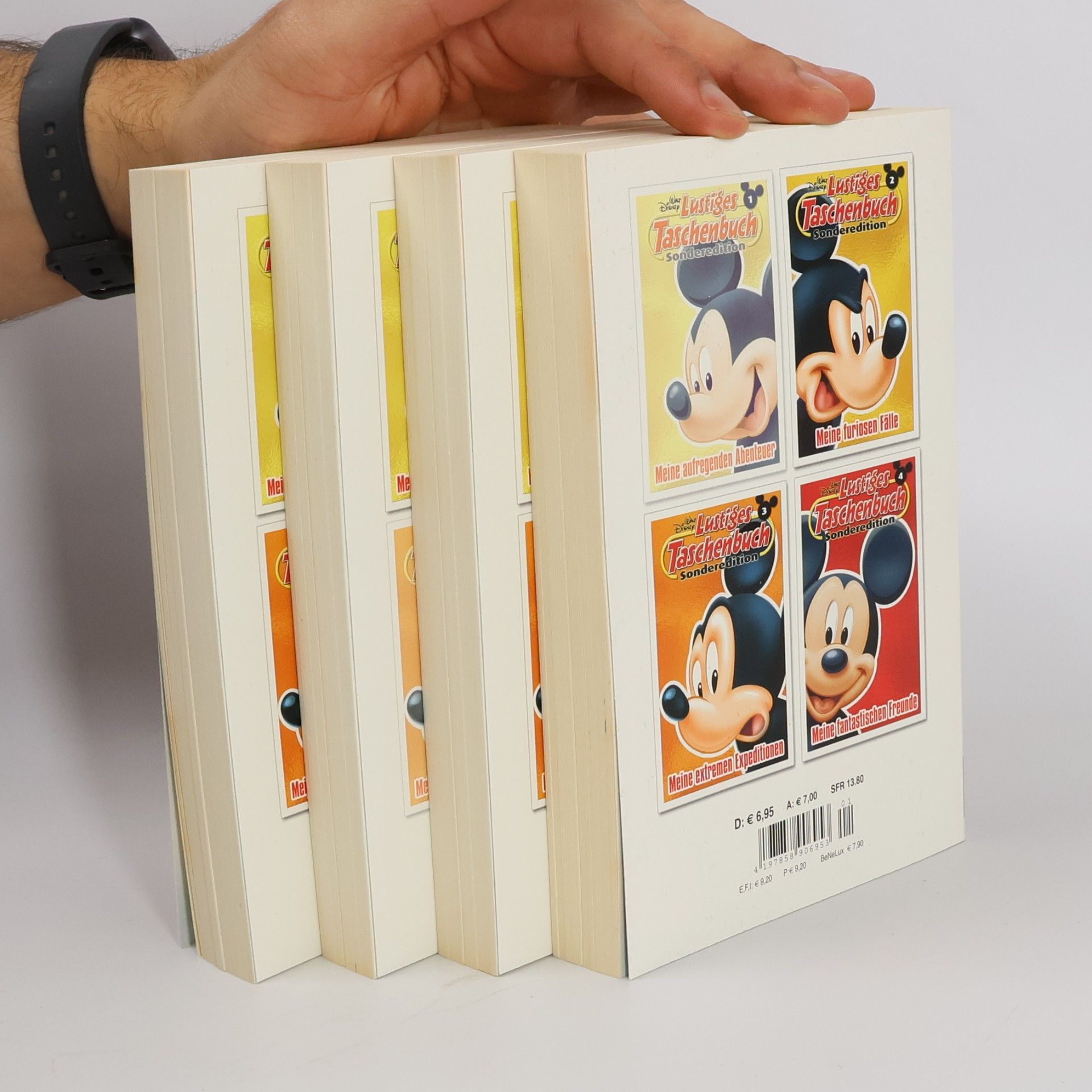 Walt Disney Lustiges Taschenbuch Sonderedition – Happy Birthday Micky (1928–2008). 4 Bänden