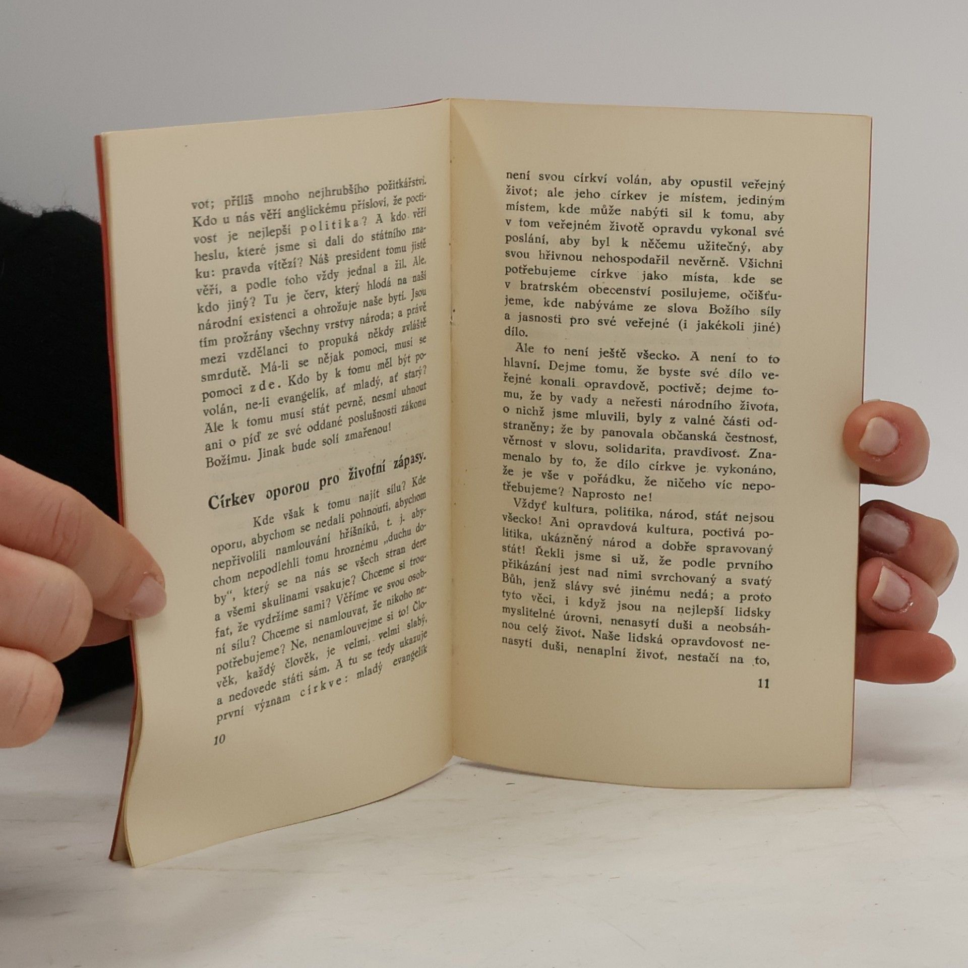 J. B. Souček Mladý evangelík a veřejný život