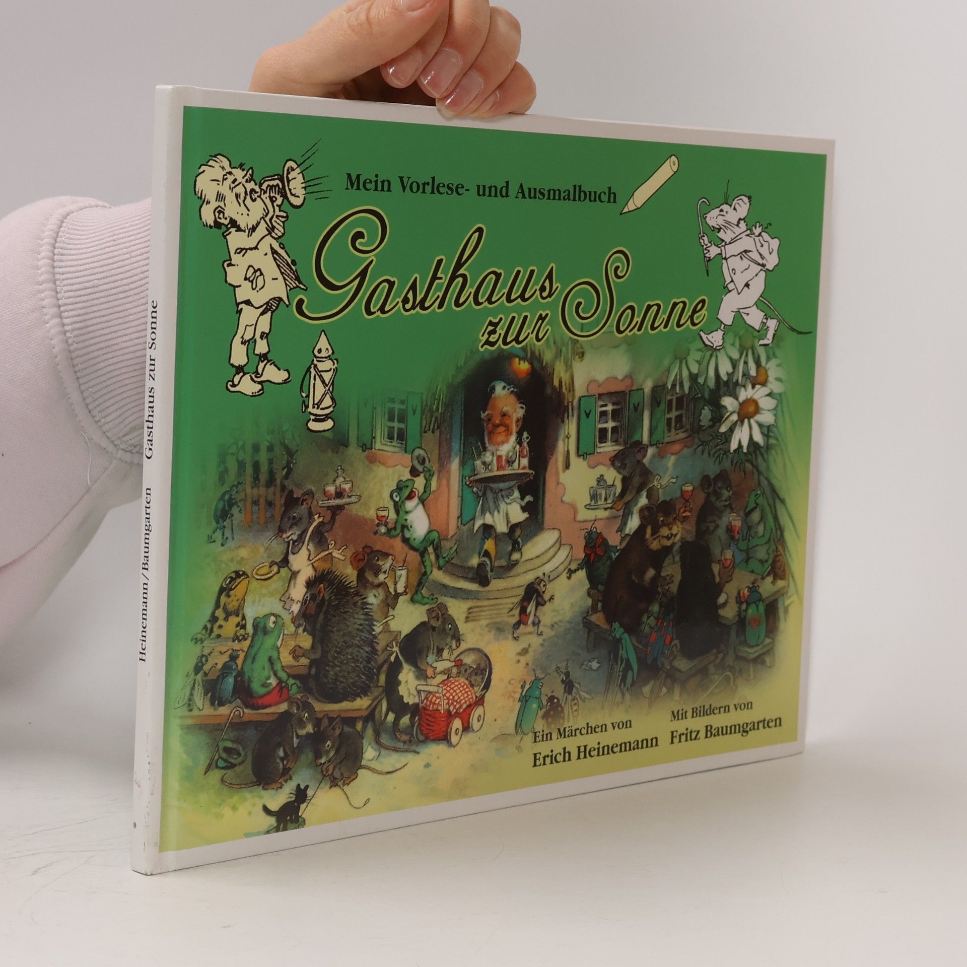 Gasthaus zur Sonne - Mein Vorlese- und Ausmalbuch