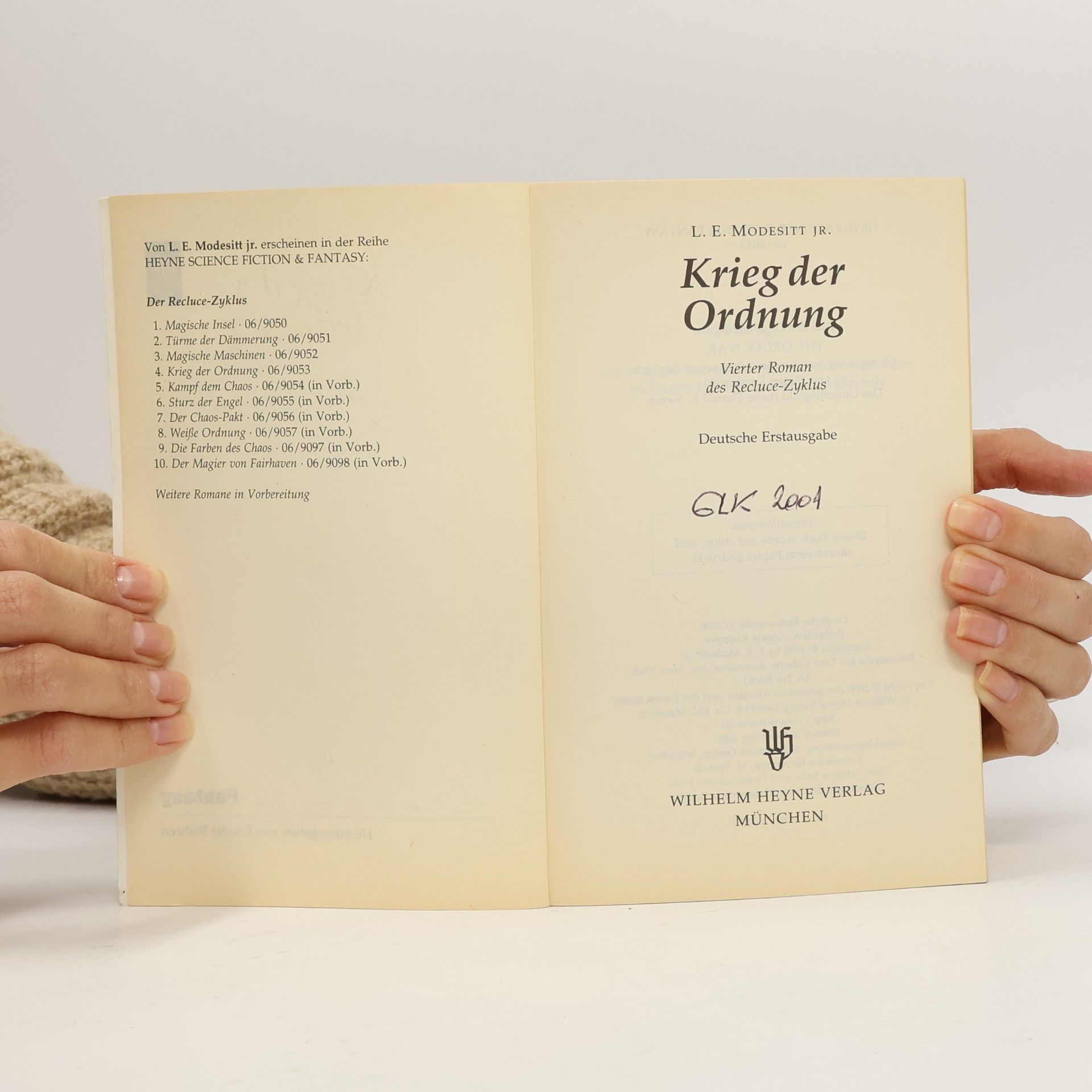 L. E. Modesitt, Jr. Krieg der Ordnung