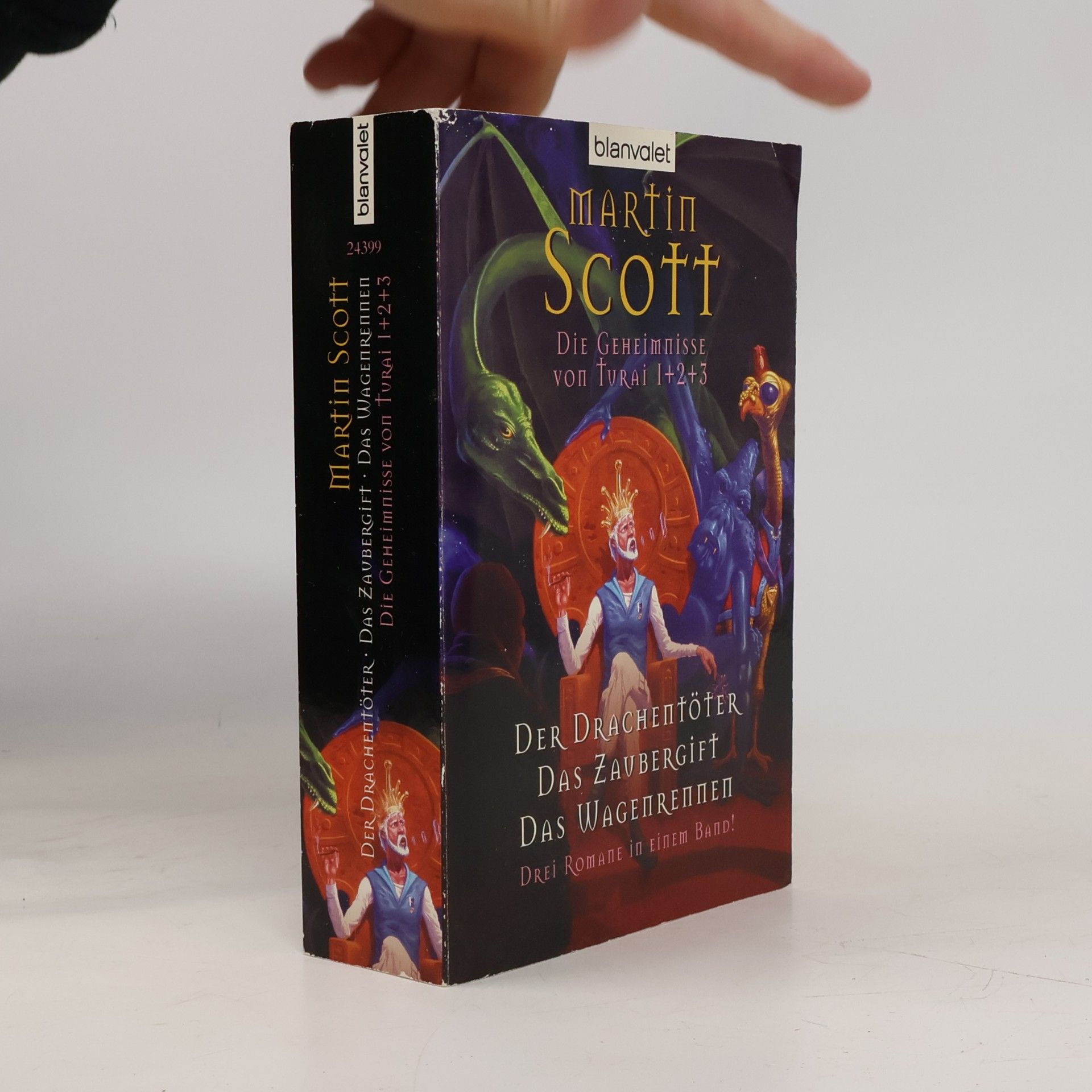 Martin Scott Der Drachentöter. Das Zaubergift. Das Wagenrennen