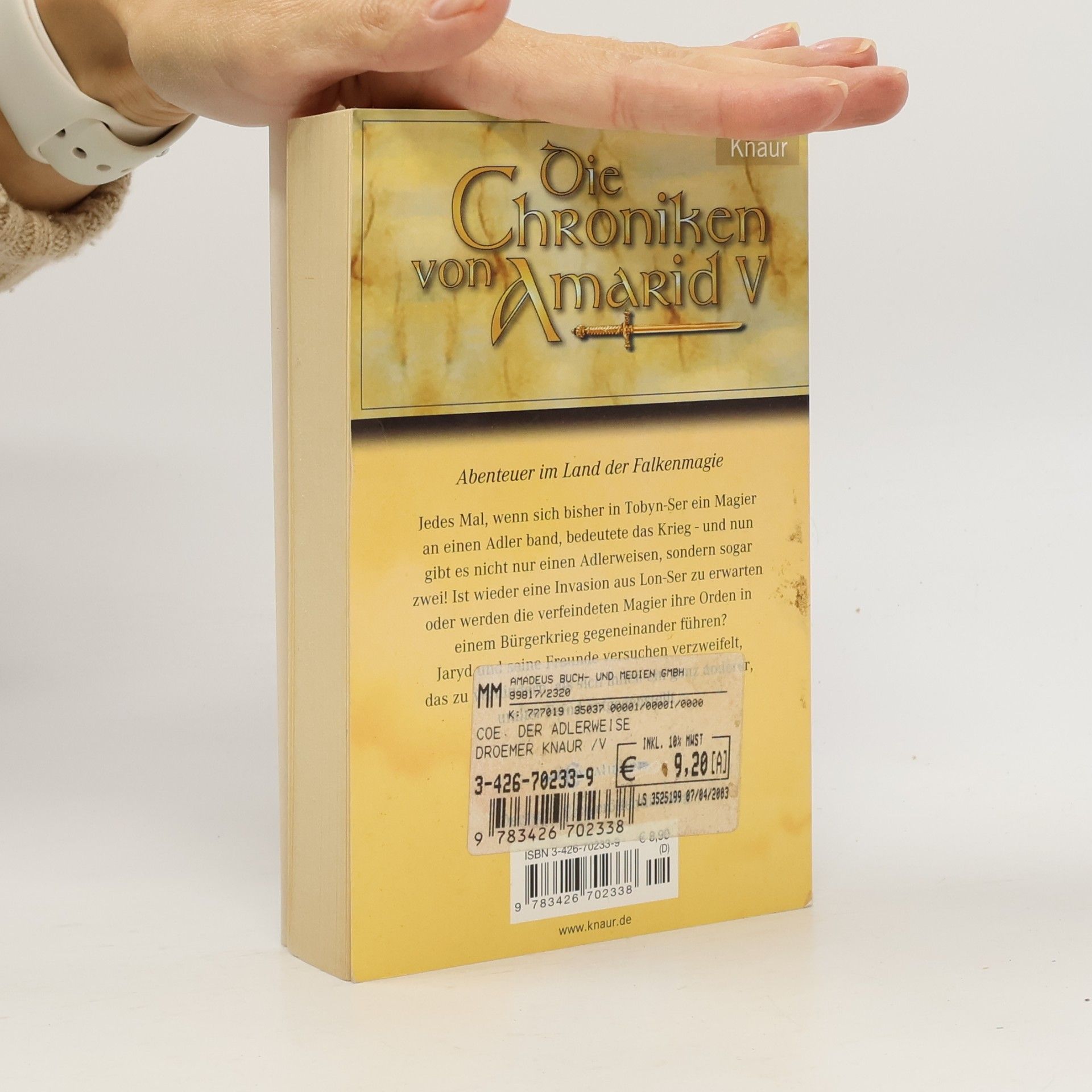 David B. Coe Die Chroniken von Amarid. Bd.5. Der Adlerweise