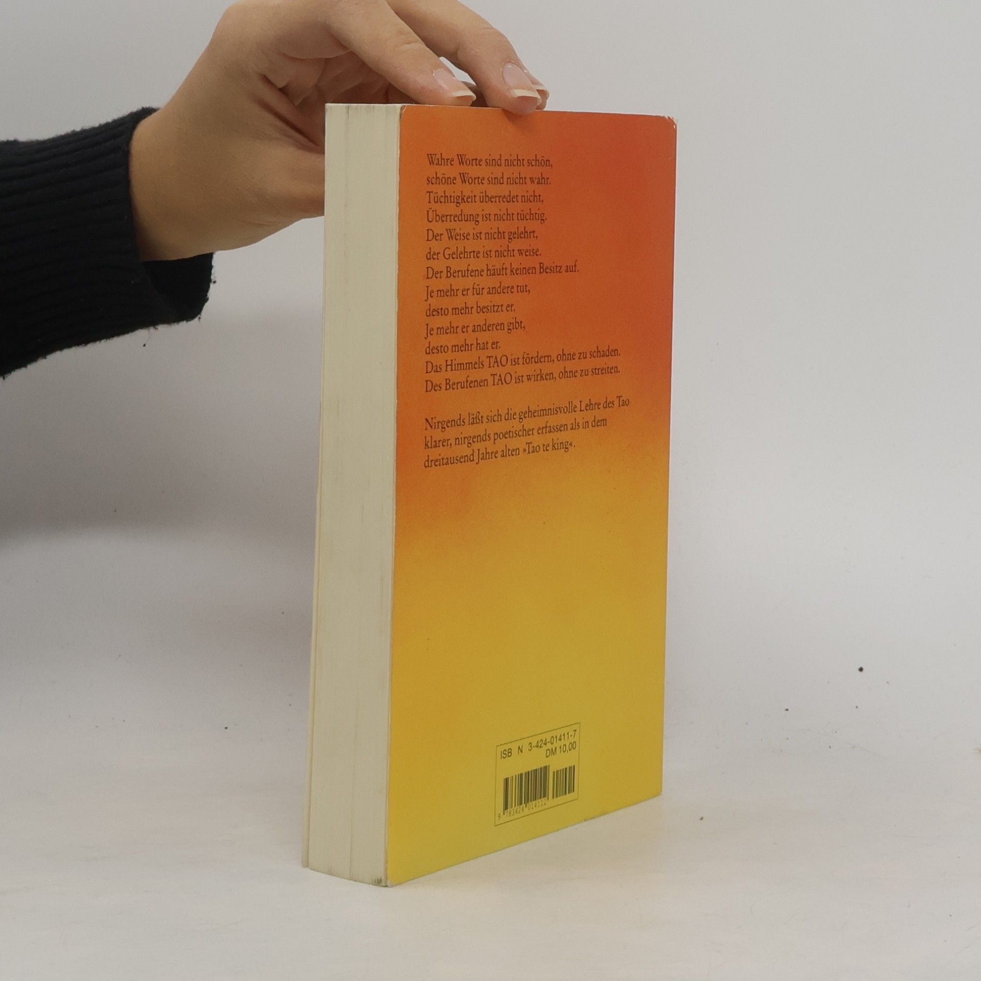 Richard Wilhelm Laotse Tao te king: Texte und Kommentar