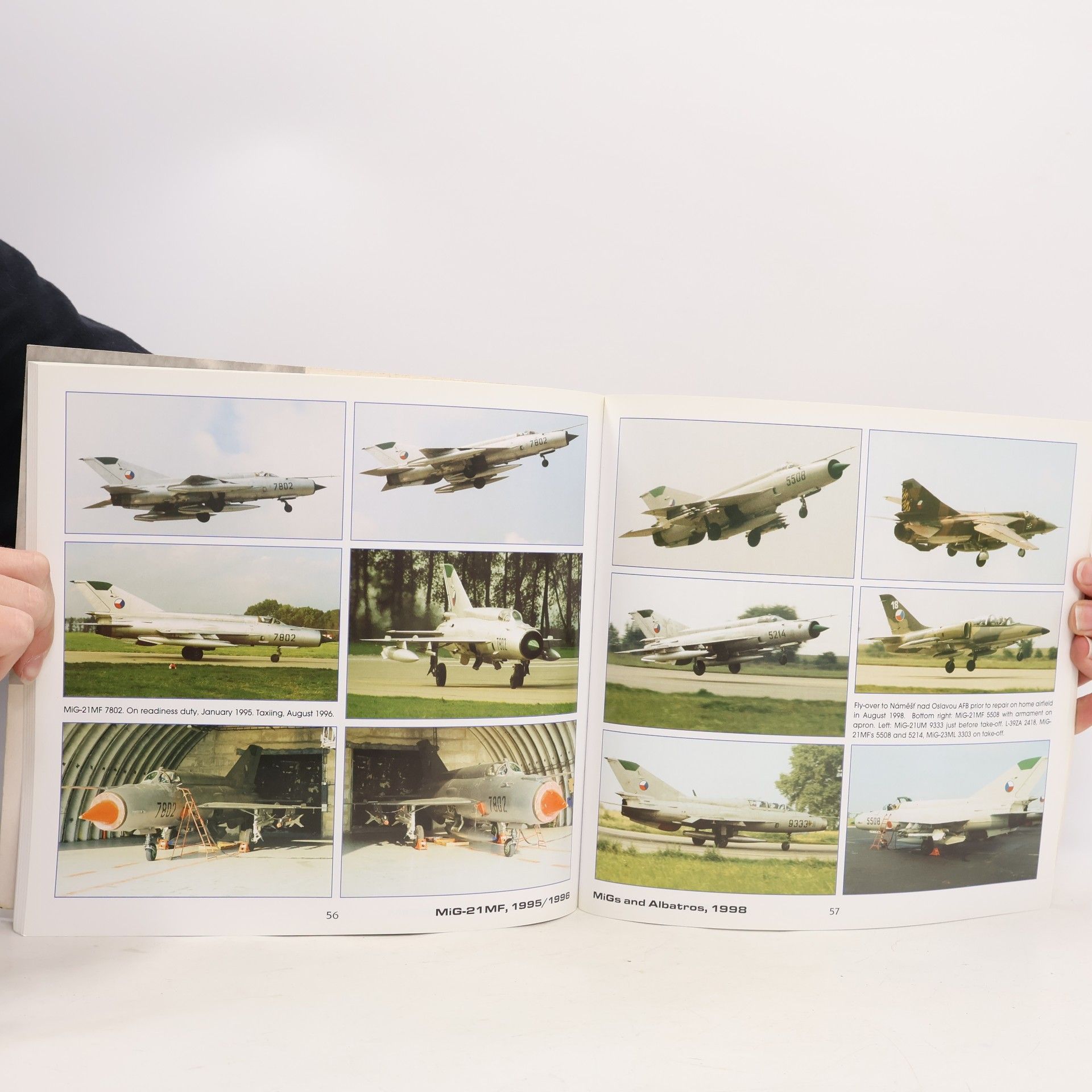 Petr Soukop 21st TAC AFB in detail : history of Czech Air Force base at Čáslav from 1993 till 2005 year : photo manual for modelers