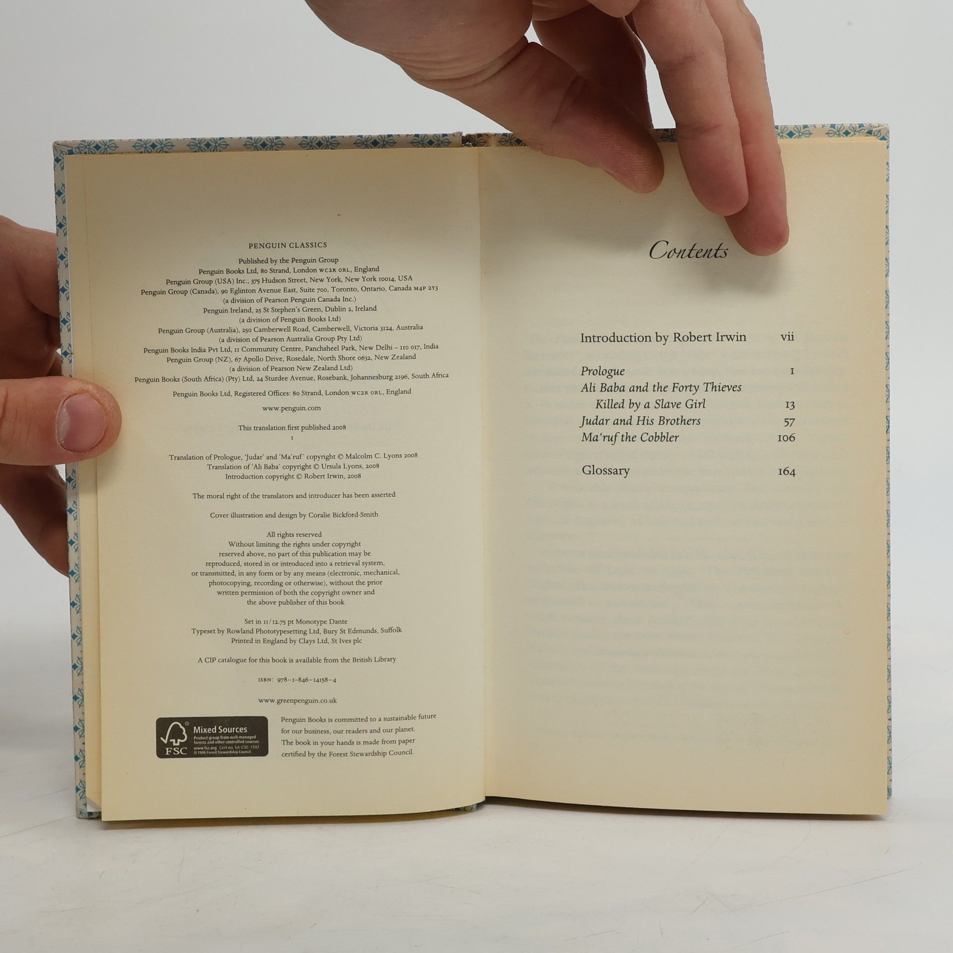 Robert Irwin Penguin Classics: Three Tales from the Arabian Nights