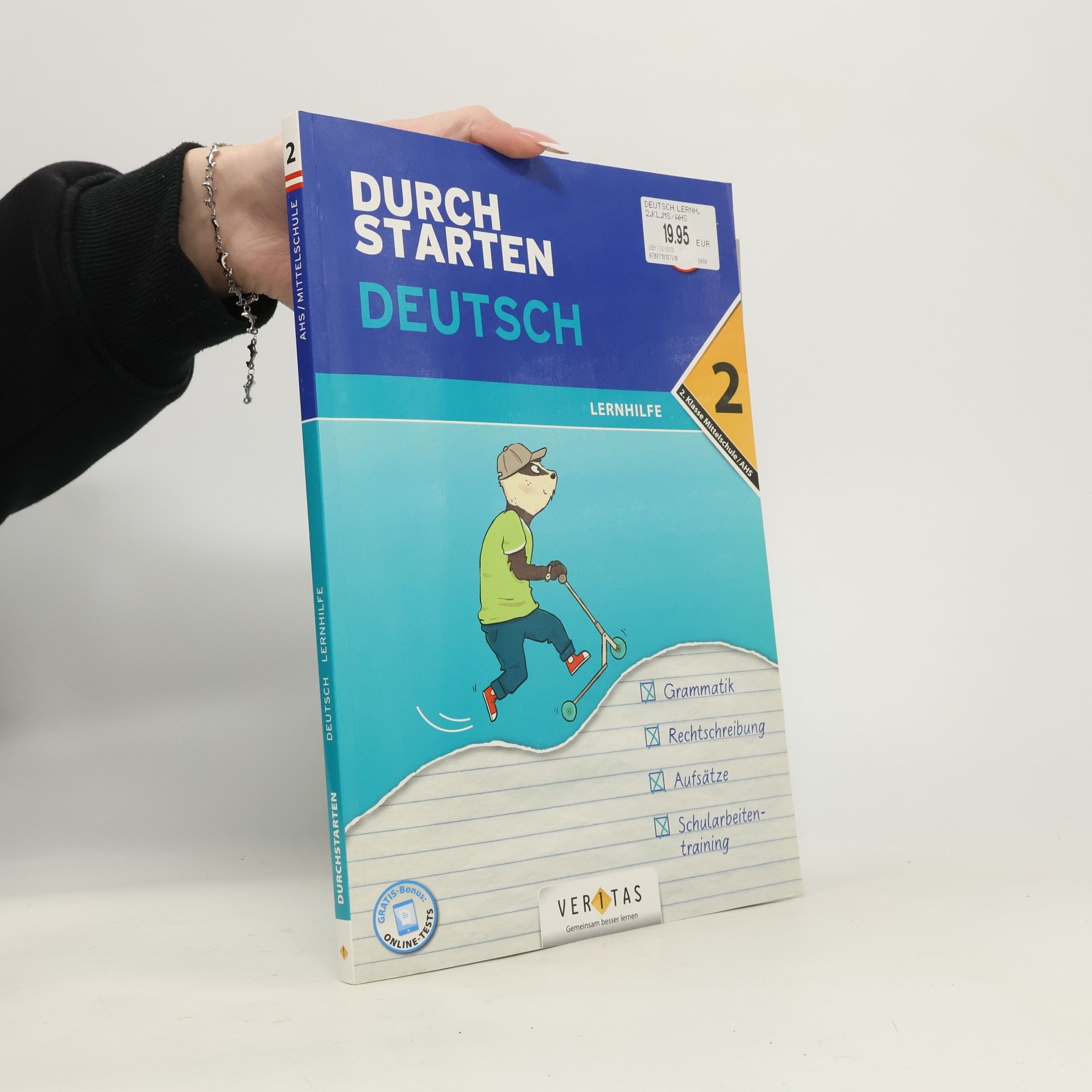 Durchstarten 2. Klasse - Deutsch Mittelschule/AHS - Lernhilfe