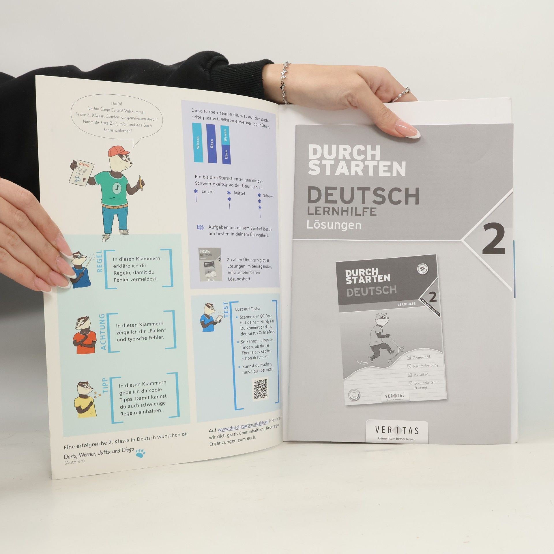 Jutta Hofer Durchstarten 2. Klasse - Deutsch Mittelschule/AHS - Lernhilfe