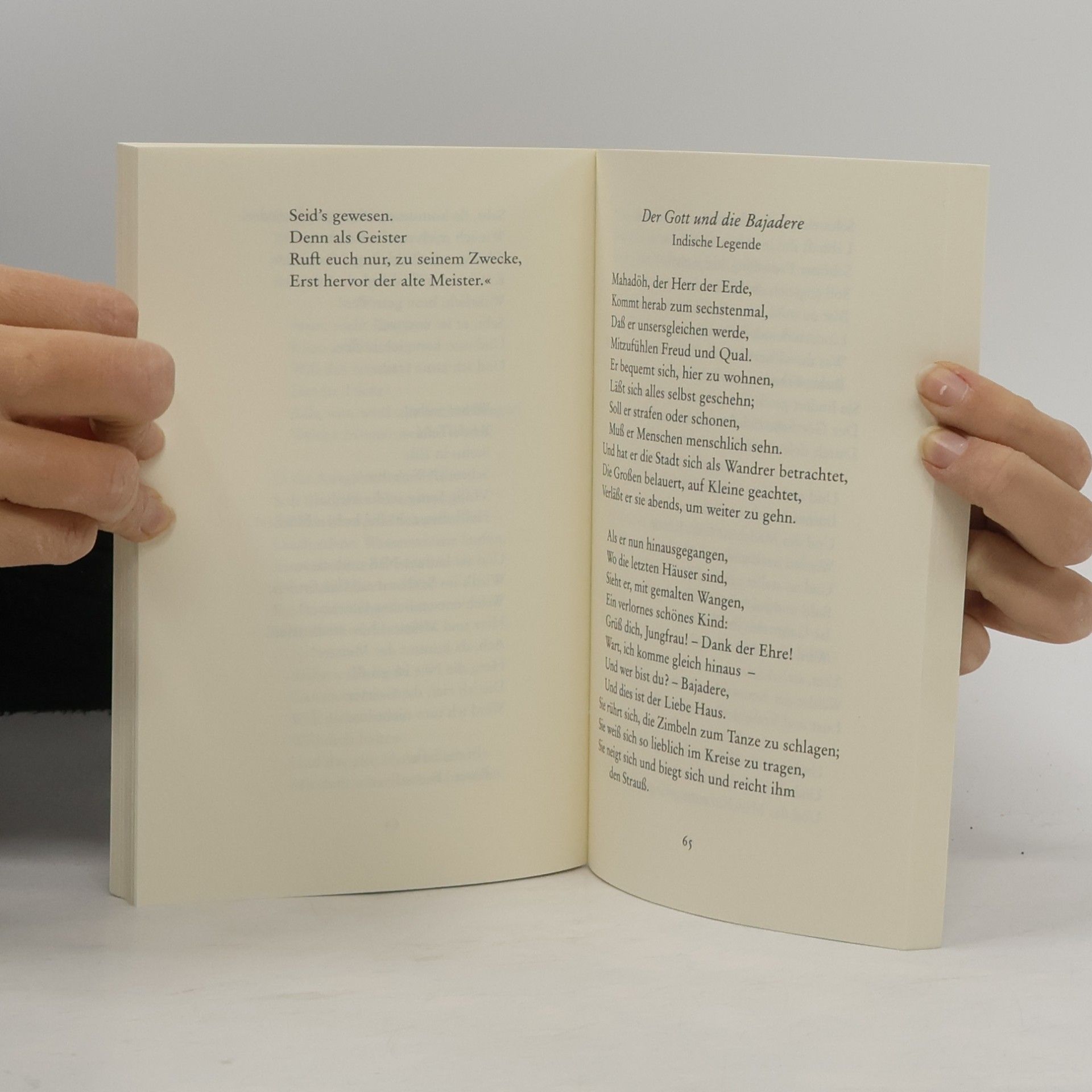 Johann Wolfgang von Goethe Die schönsten Gedichte von Johann Wolfgang Goethe