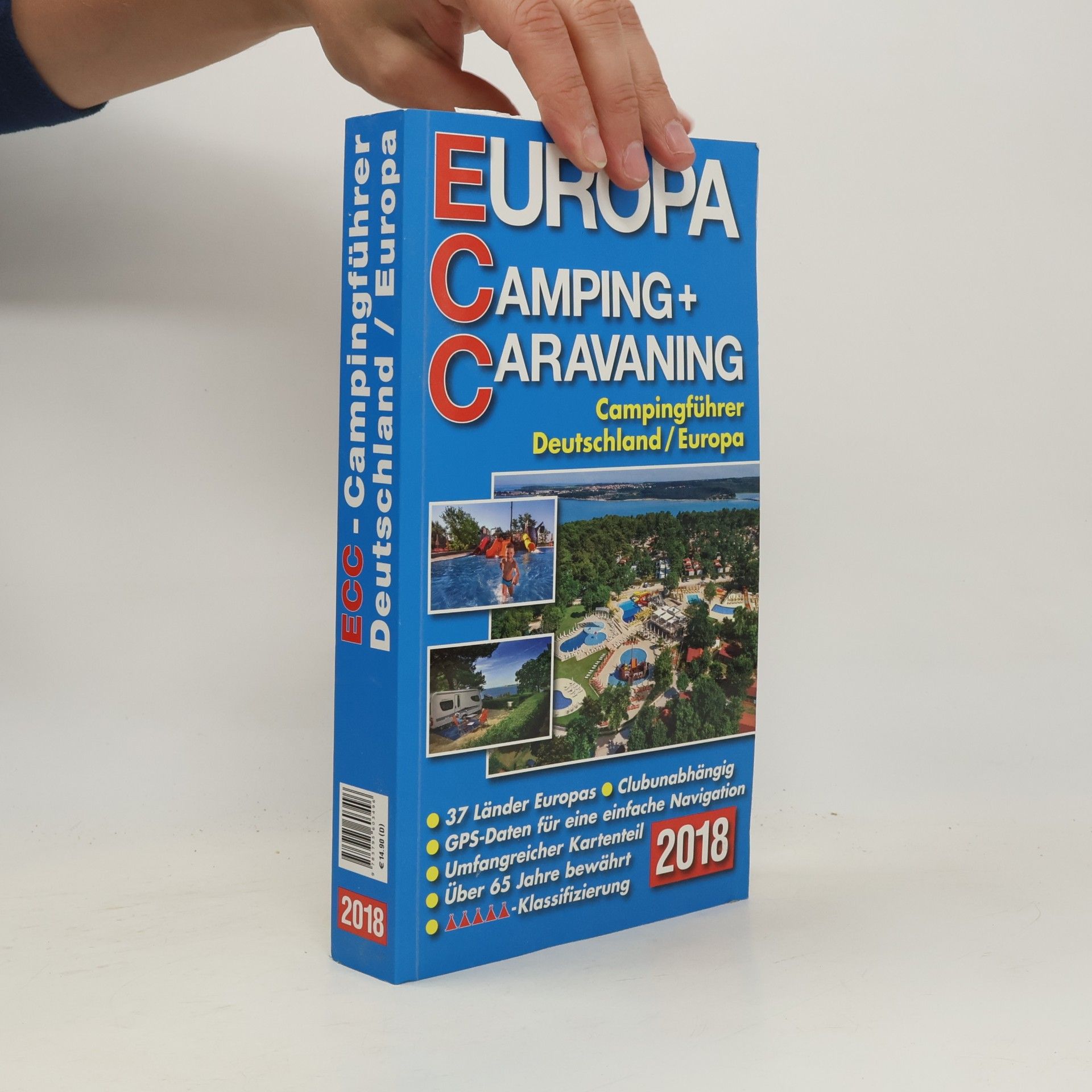 Jochen Müller ECC-Europa Camping- + Caravaning-Führer 2018