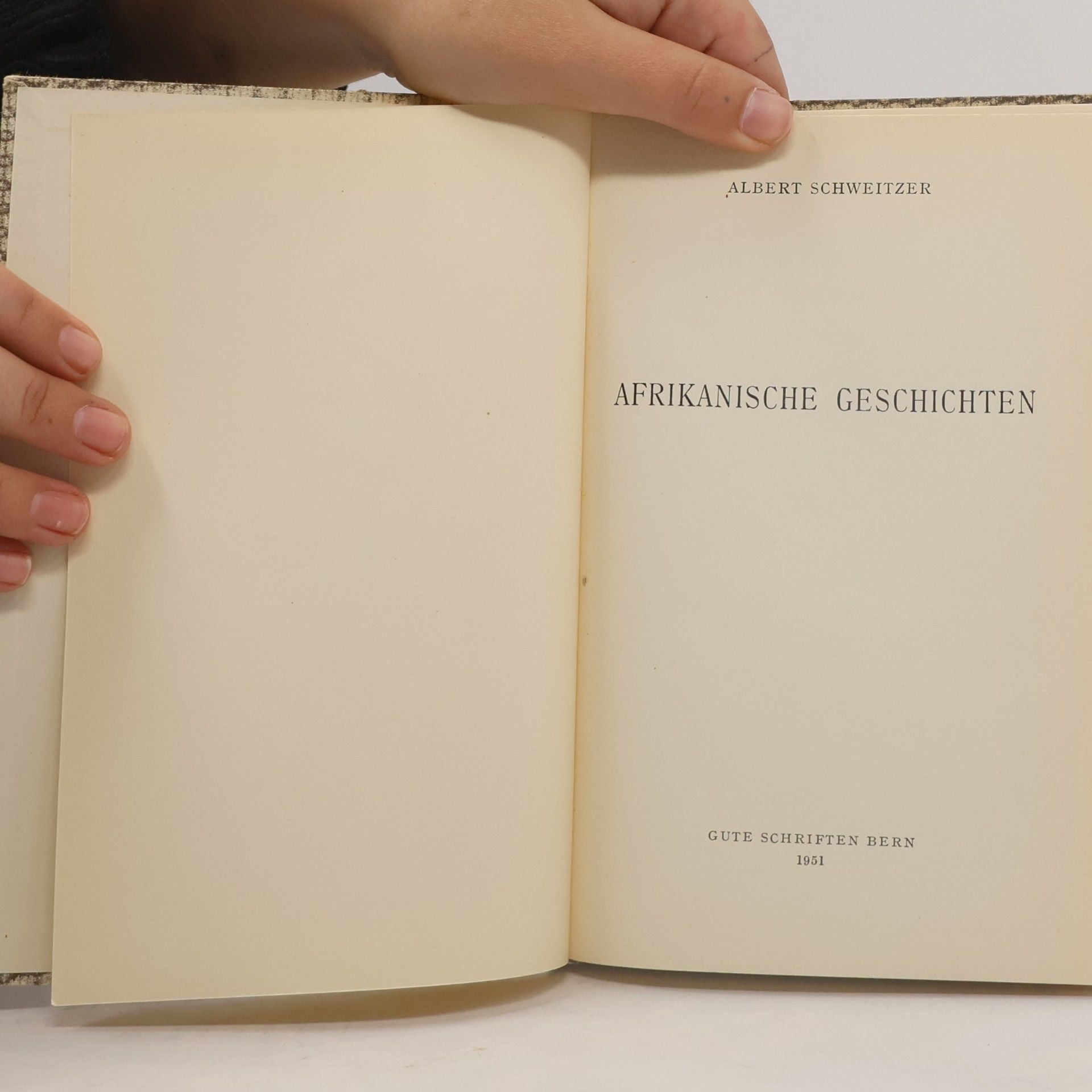 Albert Schweitzer Afrikanische Geschichten
