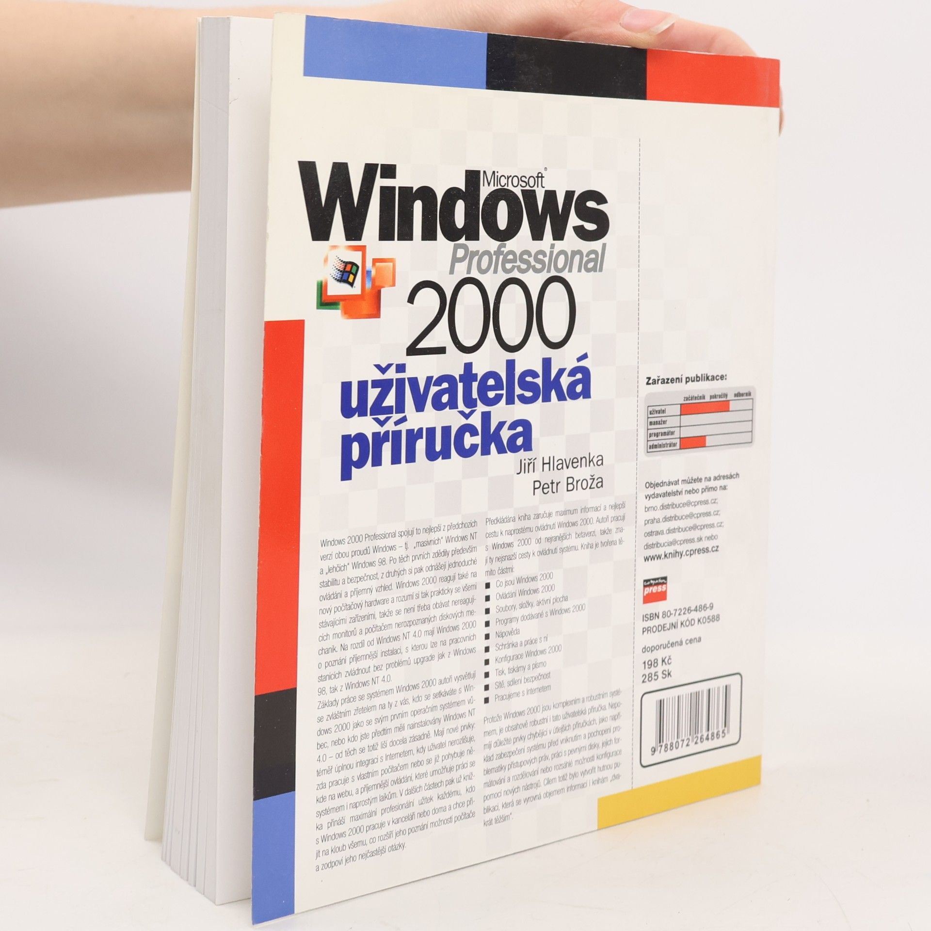 Petr Broža Microsoft Windows professional 2000 : uživatelská příručka