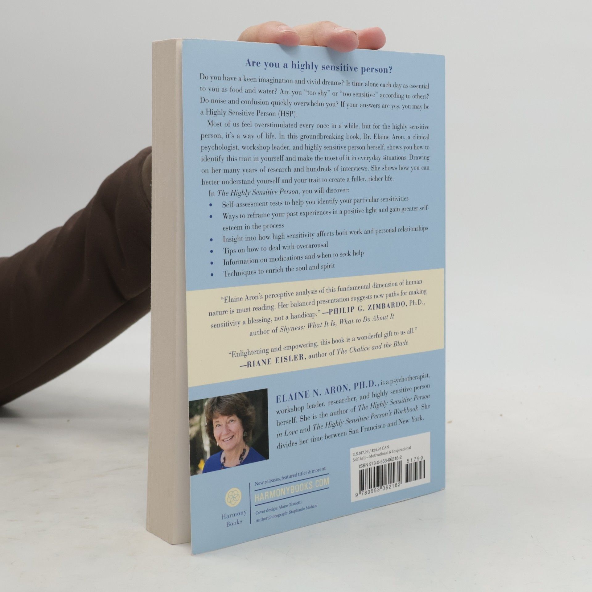 Elaine Aron The Highly Sensitive Person
