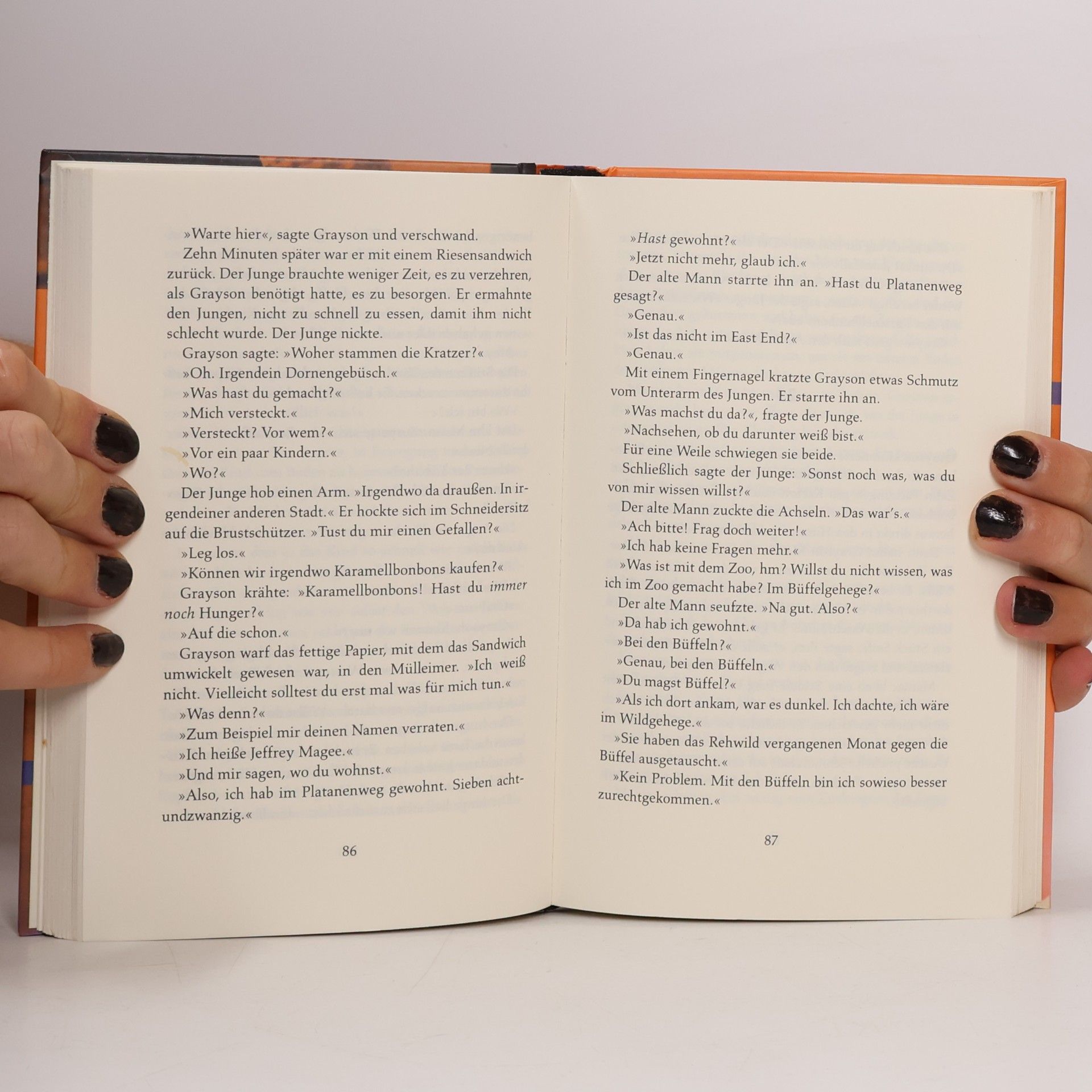 Jerry Spinelli East End, West End und dazwischen Maniac Magee