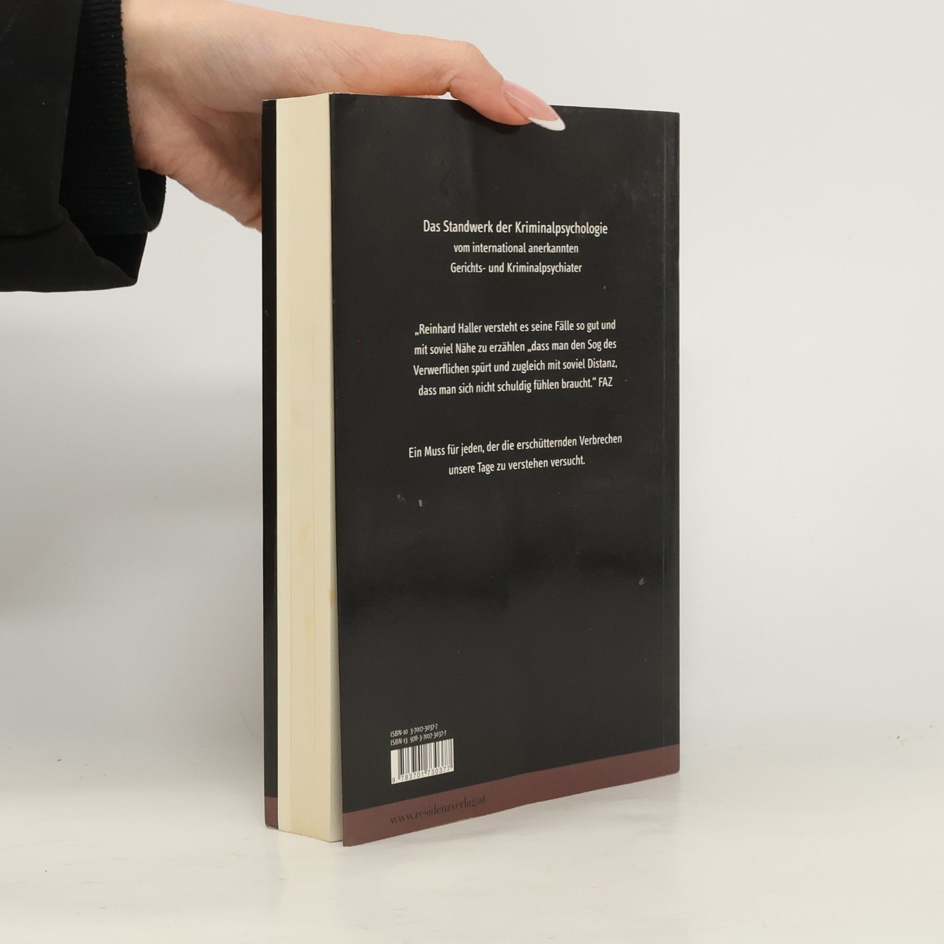 Reinhard Haller Die Seele des Verbrechers