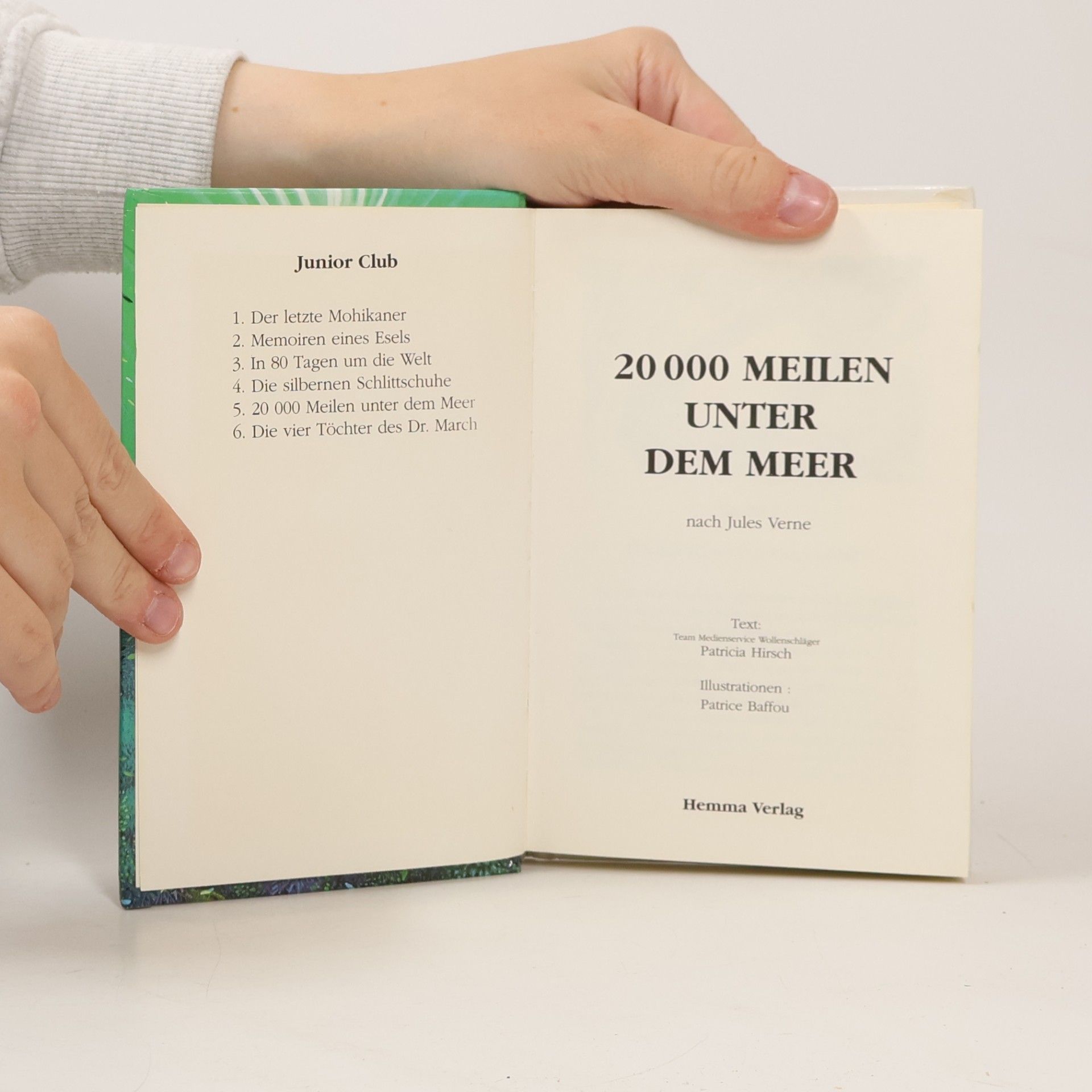 Jules Verne 20 000 Meilen unter dem Meer