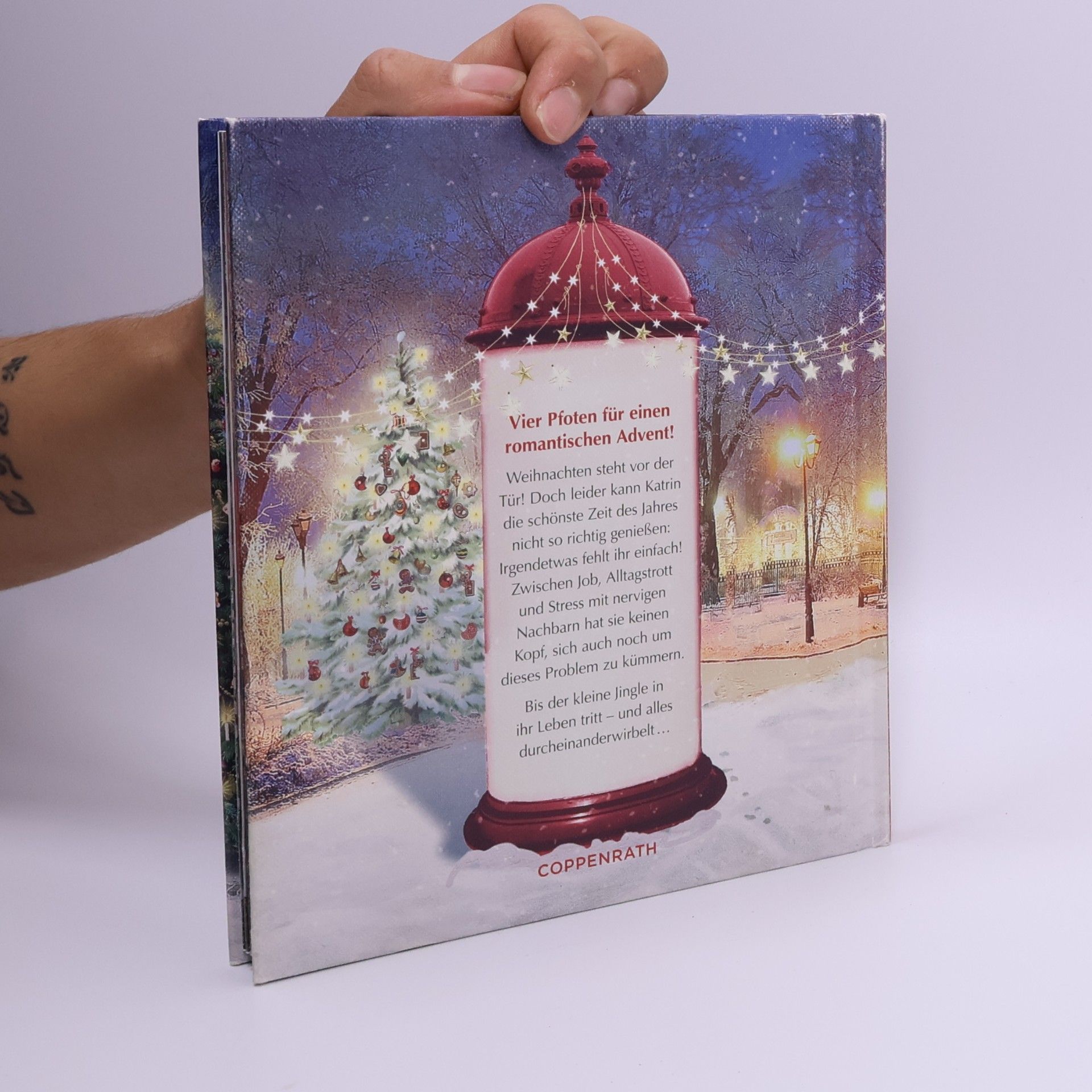 Gitta Edelmann Wenn Jingle bellt. Eine romantische Weihnachtsgeschichte in 24 Kapiteln Adventskalenderbuch mit Ausklappseiten
