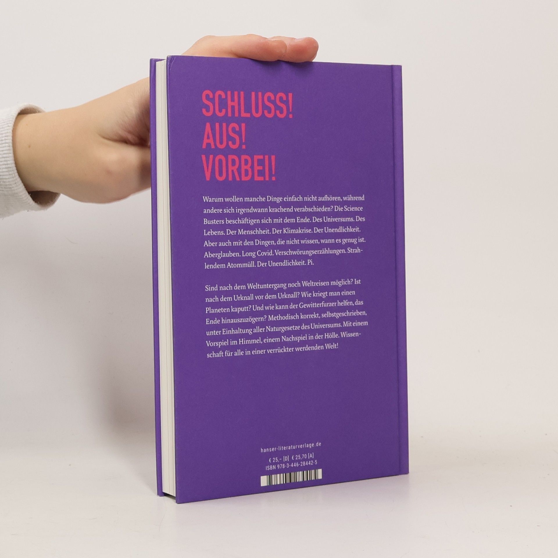 Busters Science Science Busters: Aus! Die Wissenschaft vom Ende