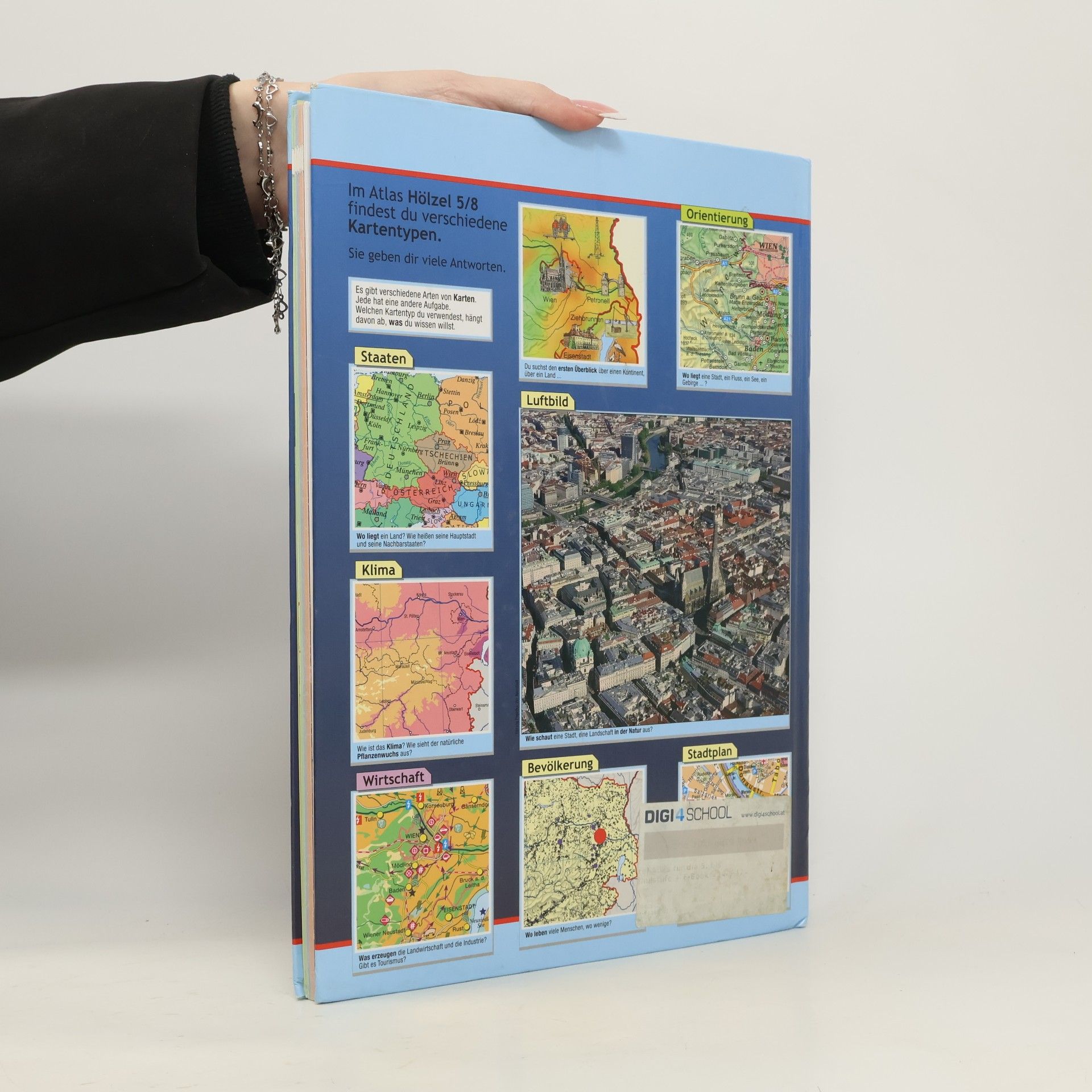 Kolektív autorov Hölzel-Atlas für die 5. bis 8. Schulstufe