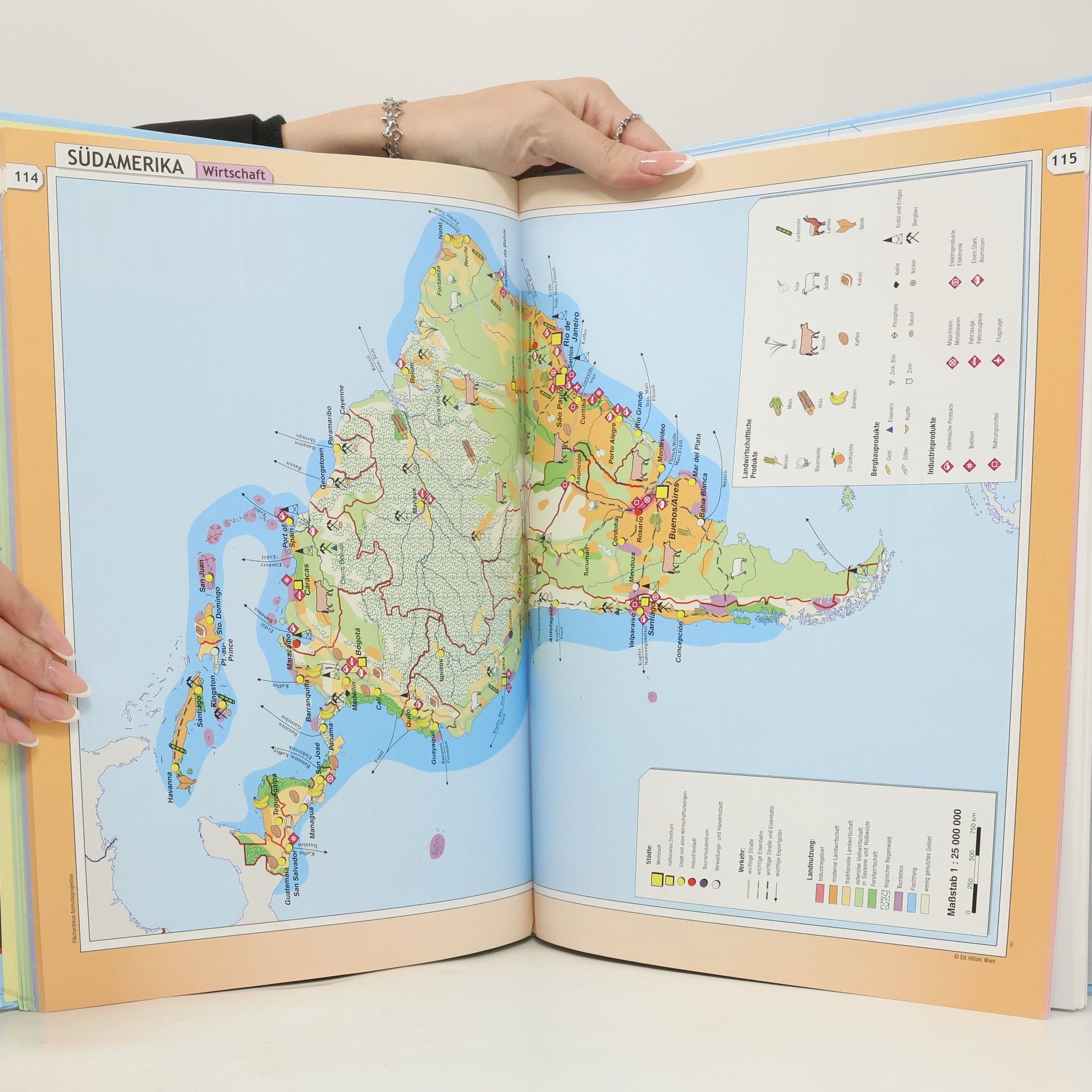 Kolektív autorov Hölzel-Atlas für die 5. bis 8. Schulstufe