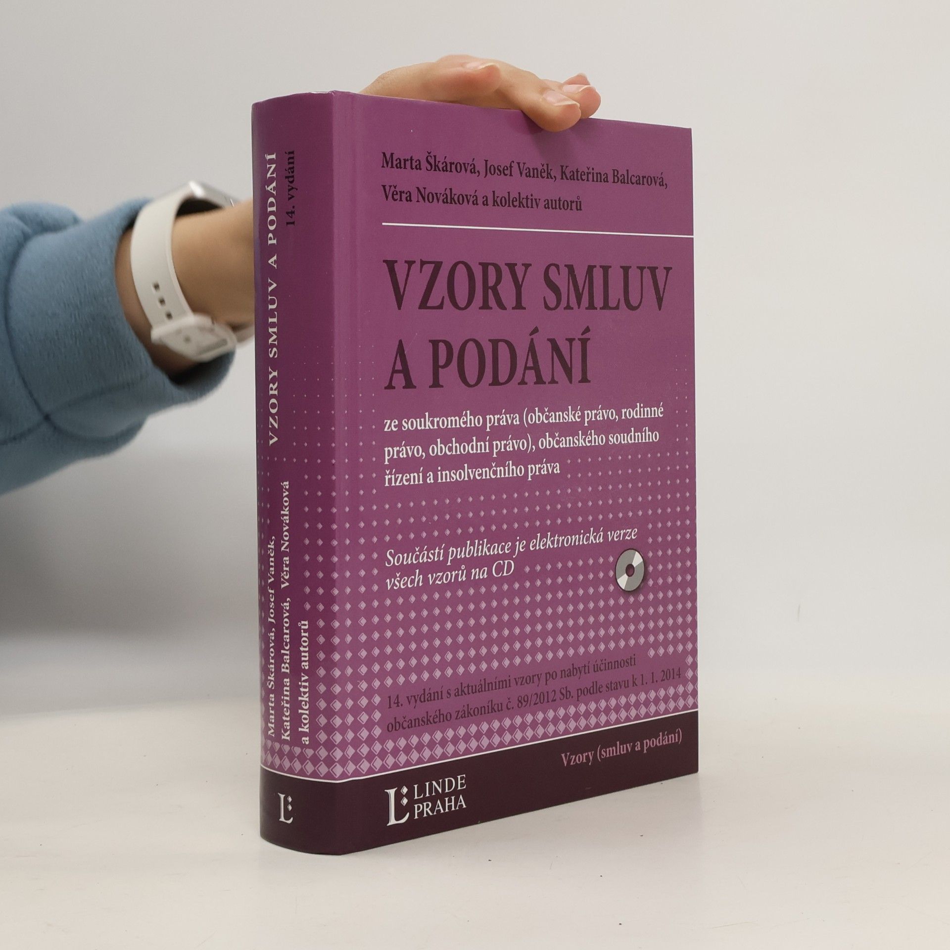 Vzory smluv a podání : ze soukromého práva (občanské právo, rodinné právo, obchodní právo), občanského soudního řízení a insolvenčního práva