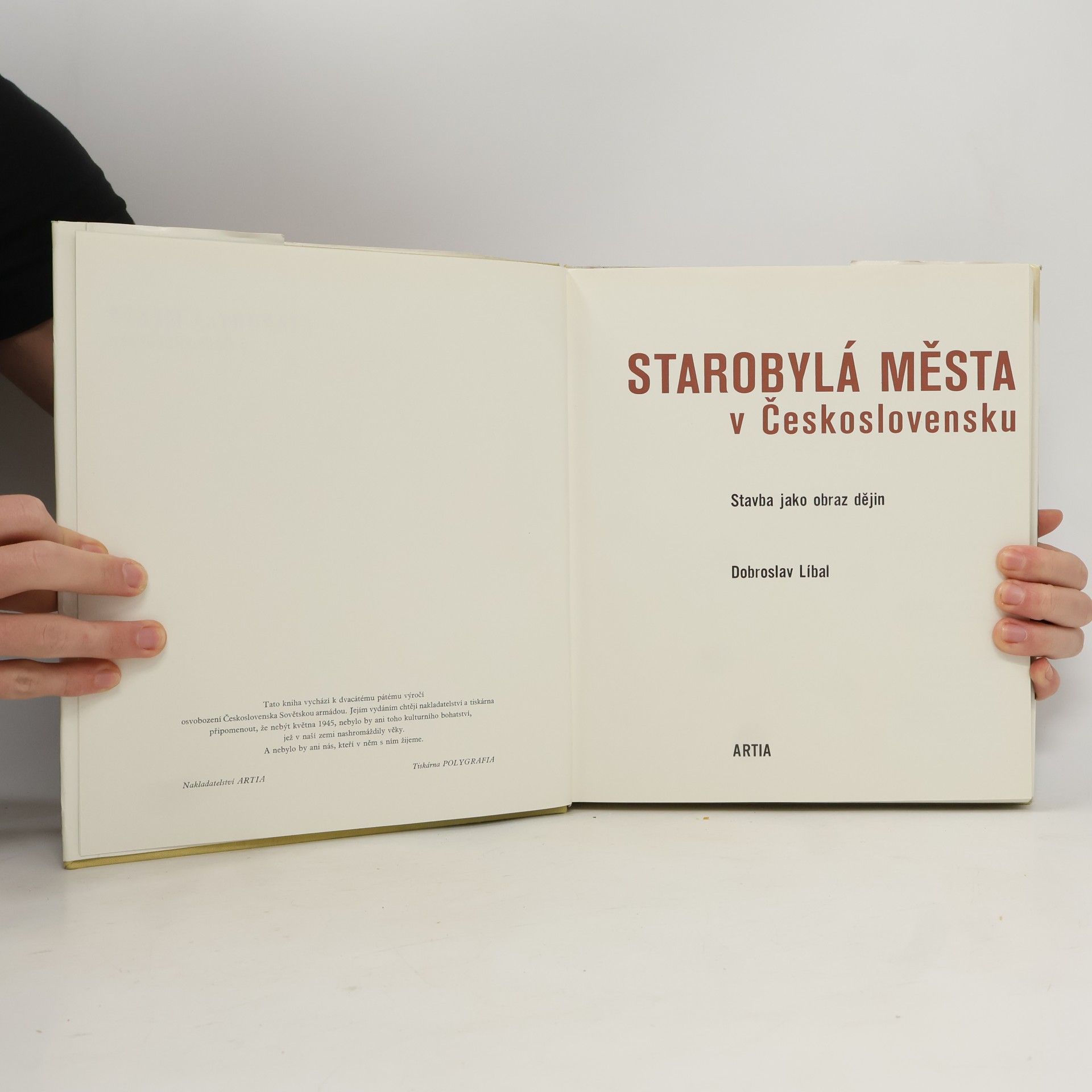Dobroslav Líbal Starobylá města v Československu