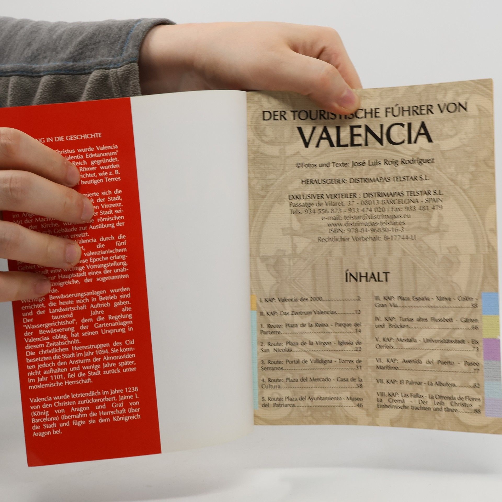 José Luis Roig Rodríguez Der touristische Führer von Valencia