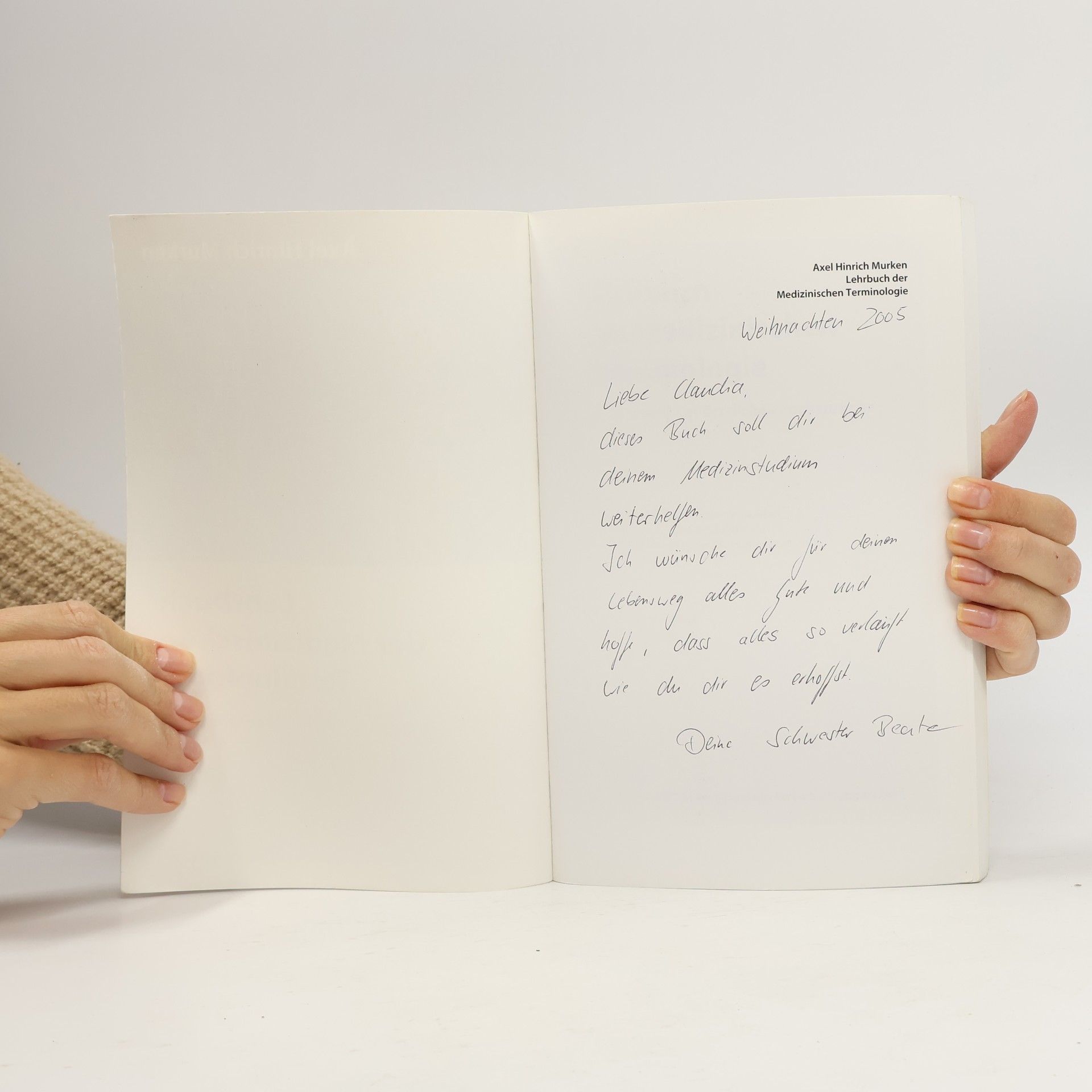 Axel Hinrich Murken Lehrbuch der medizinischen Terminologie