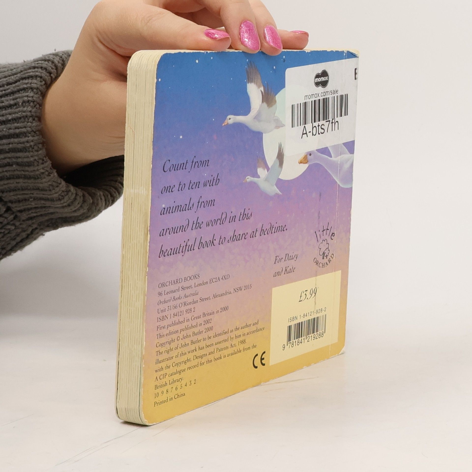 John Butler Little Orchard Board Book: While You Were Sleeping