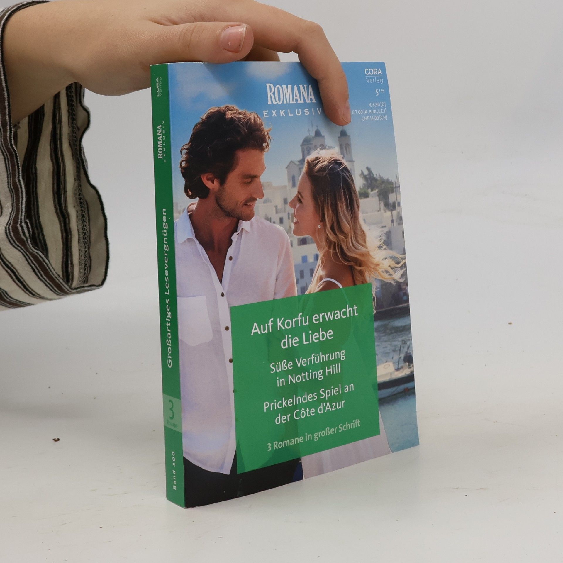 Auf Korfu erwacht die Liebe. Süße Verführung in Notting Hill. Prickelndes Spiel an der Côte d'Azur