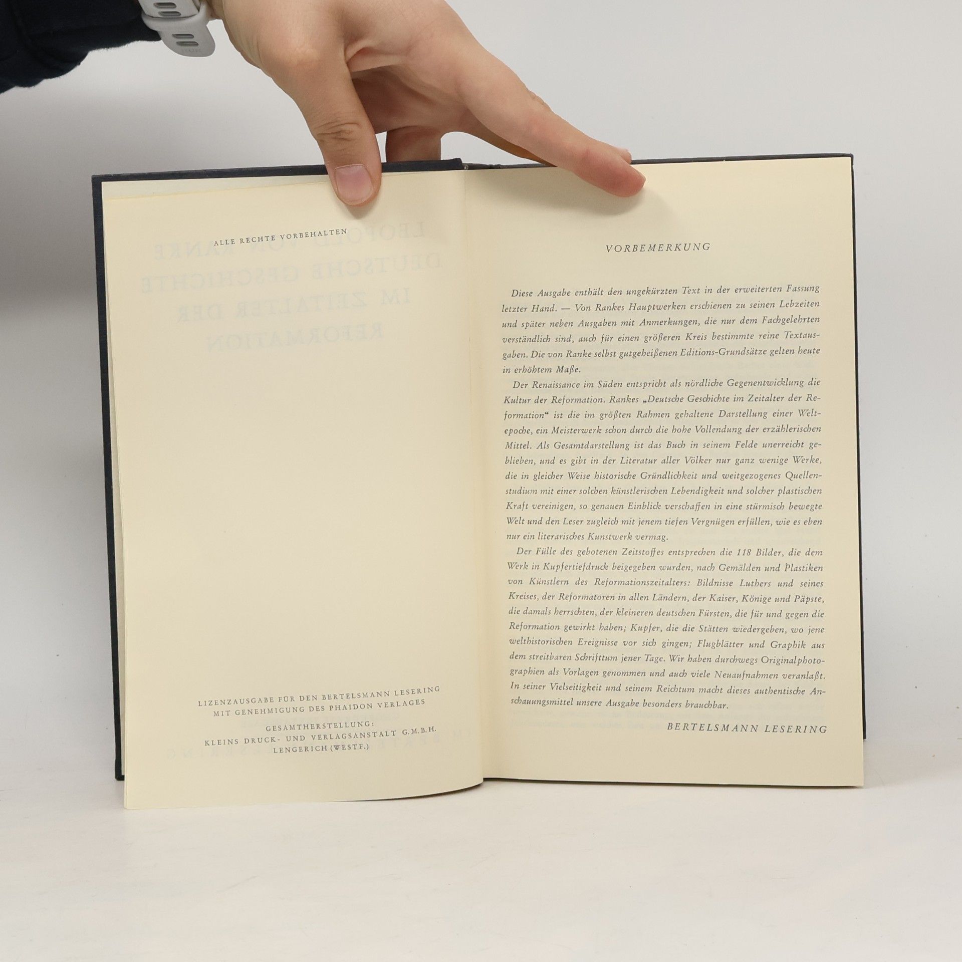 Leopold von Ranke Deutsche Geschichte im Zeitalter der Reformation