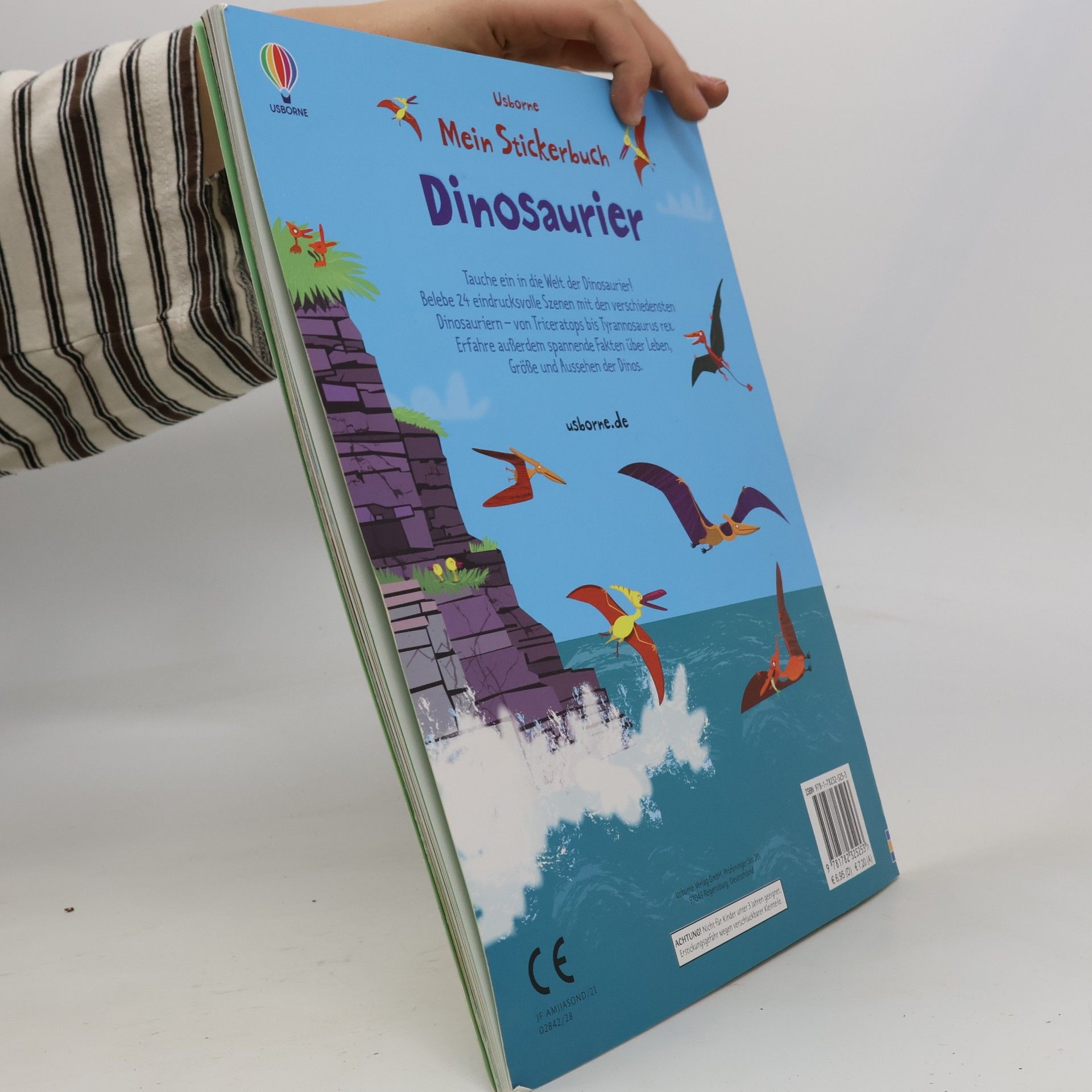 Fiona Watt Mein Stickerbuch: Dinosaurier