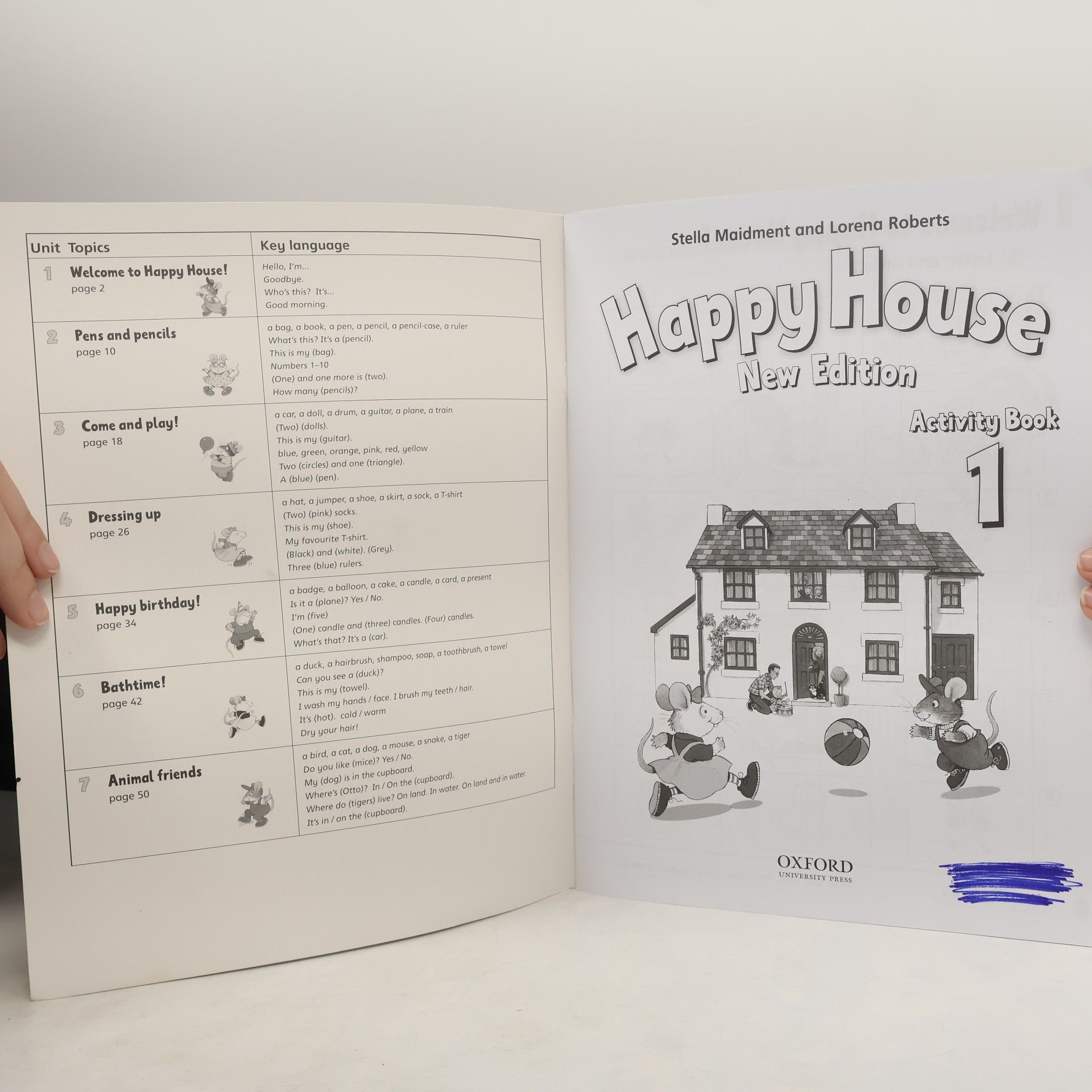 Stella Maidment Happy House 1 Activity Book - New Edition