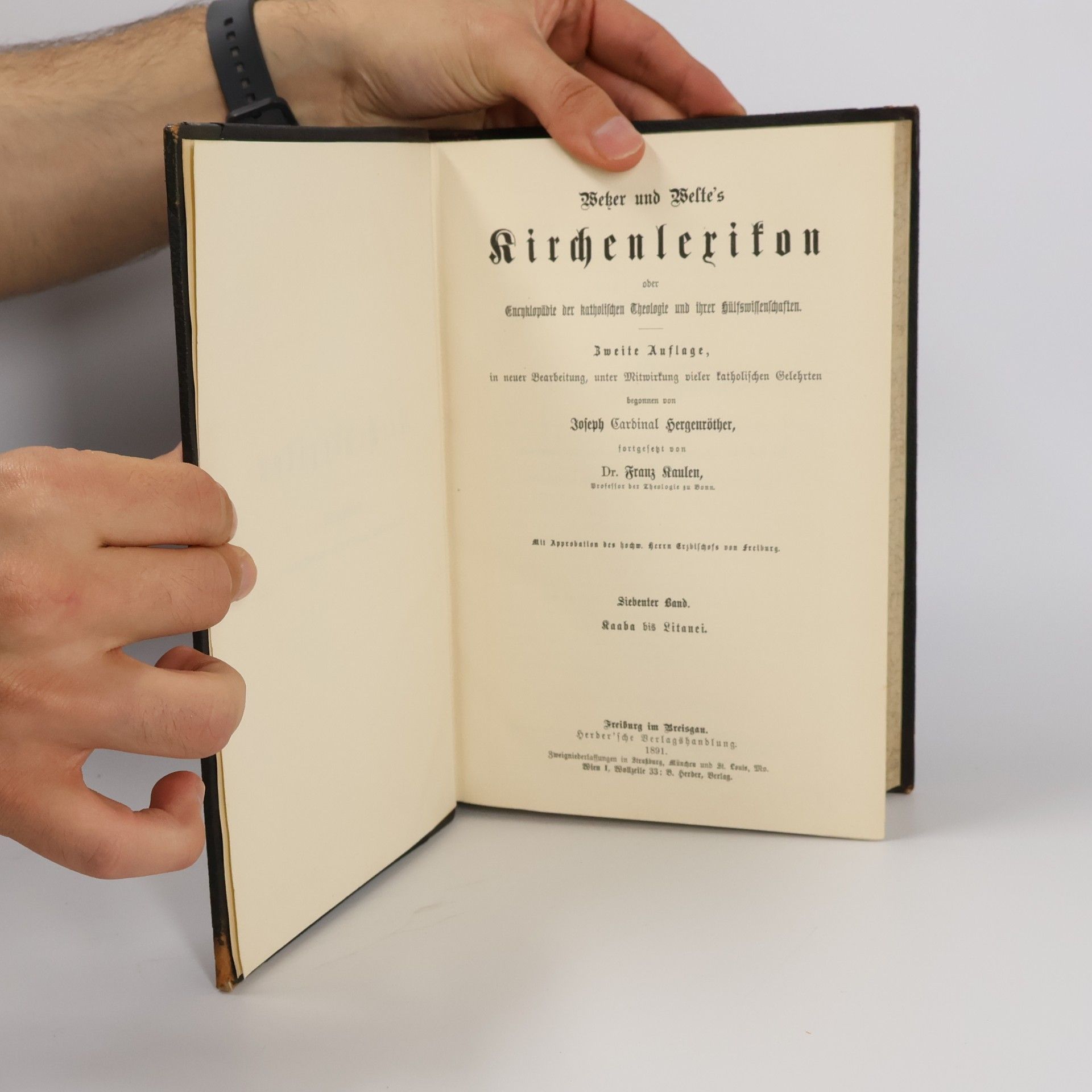 kolektiv Wetzer und Welte's Kirchenlexikon oder Encyklopädie der katholischen Theologie und ihrer Hülfswissenschaften. Band 7