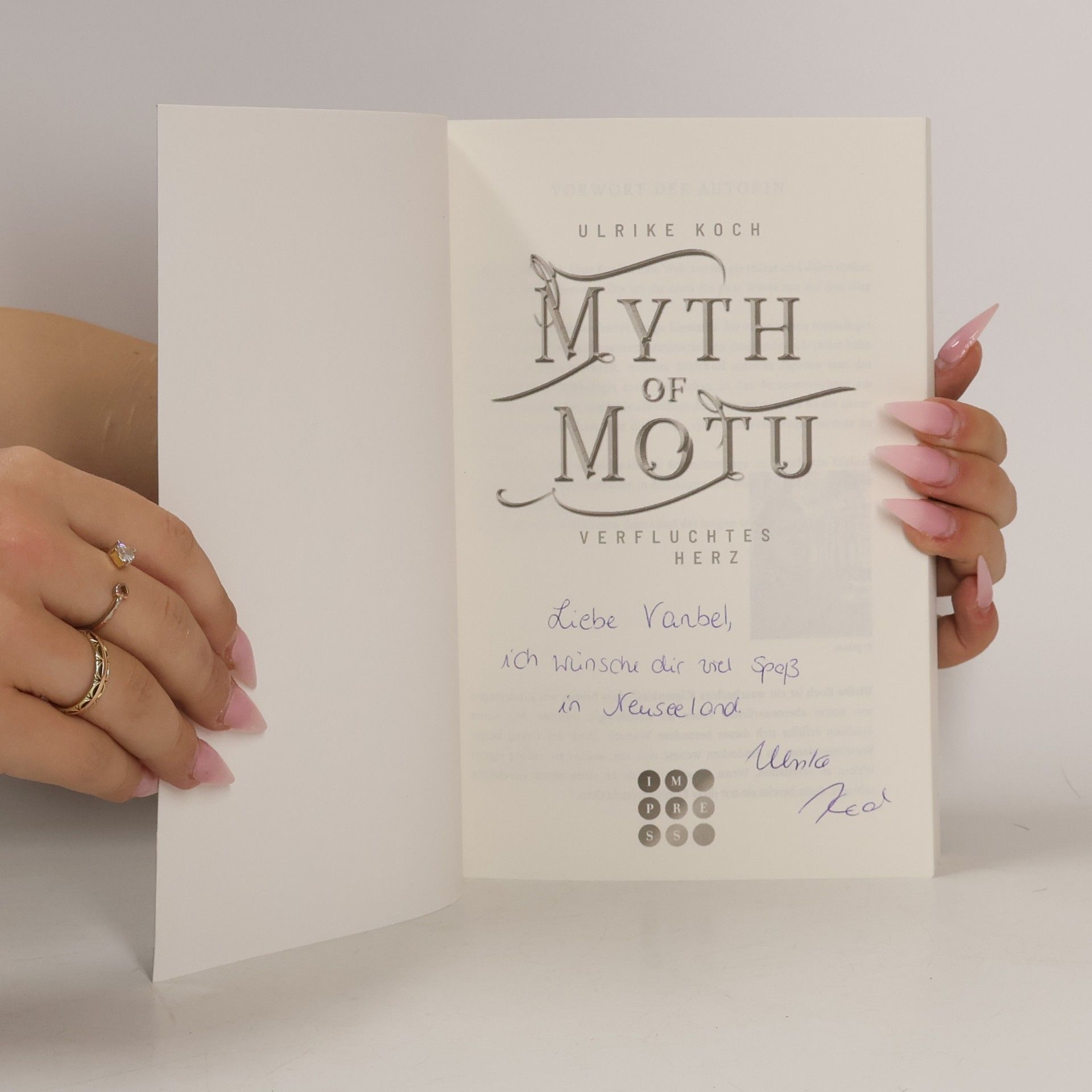 Ulrike Koch-Brinkmann Myth of Motu. Verfluchtes Herz