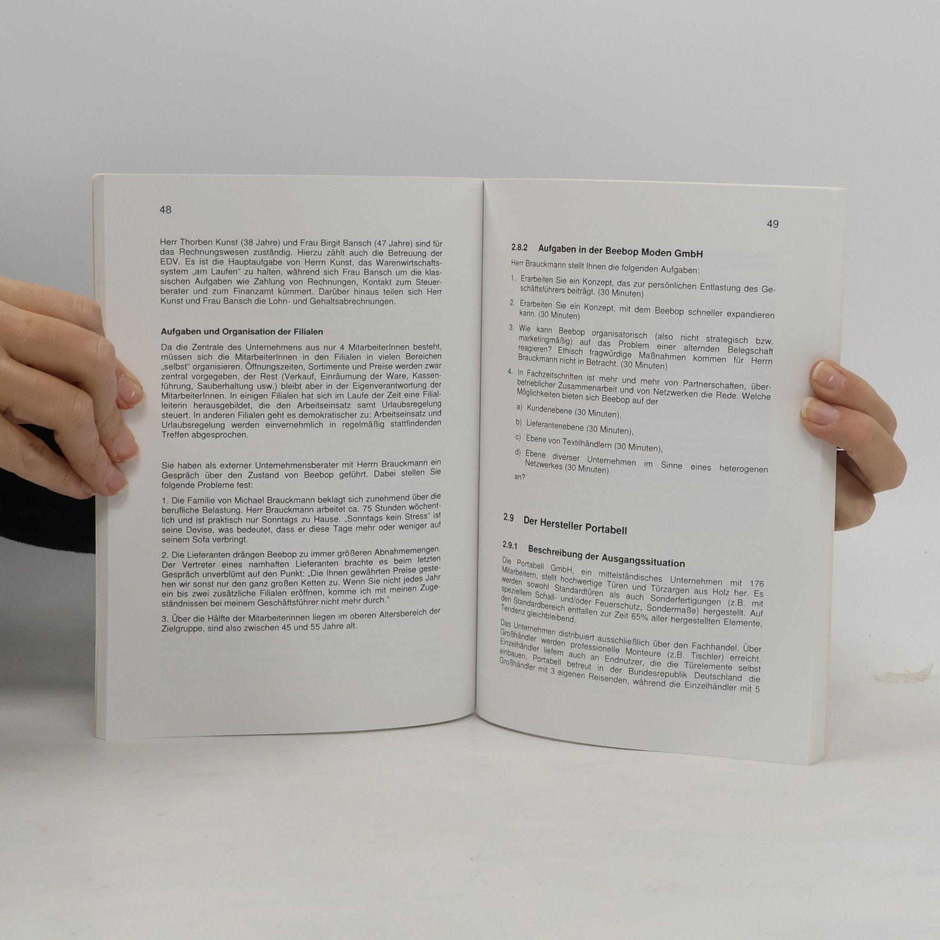 Heinz Siebenbrock Fallstudien zur Organisationsgestaltung und -entwicklung - 1. Auflage