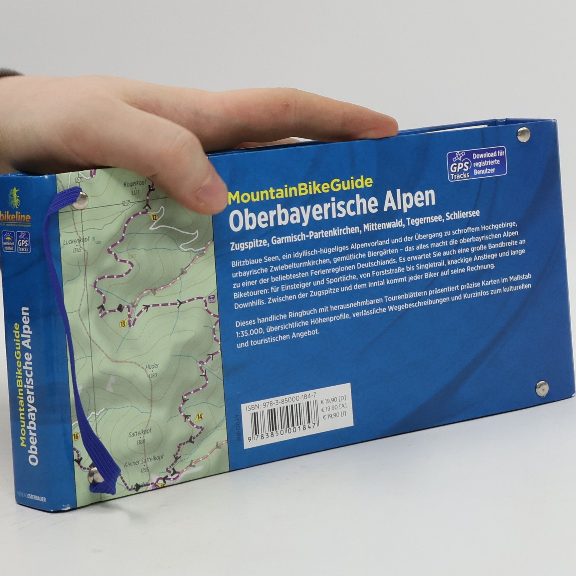 bikeline: MountainBikeGuide Oberbayerische Alpen