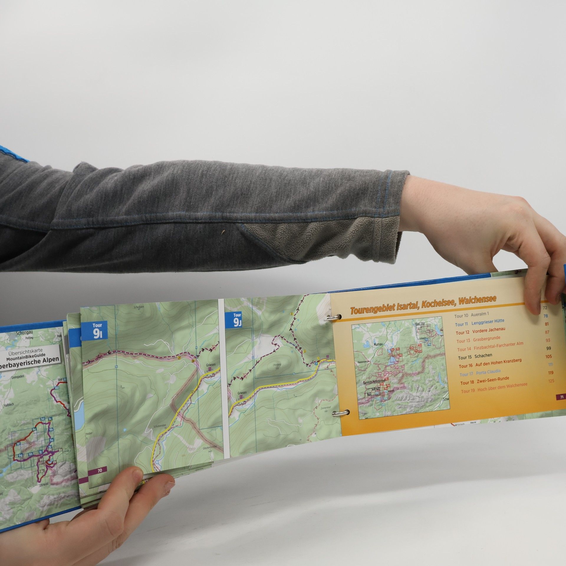 bikeline: MountainBikeGuide Oberbayerische Alpen