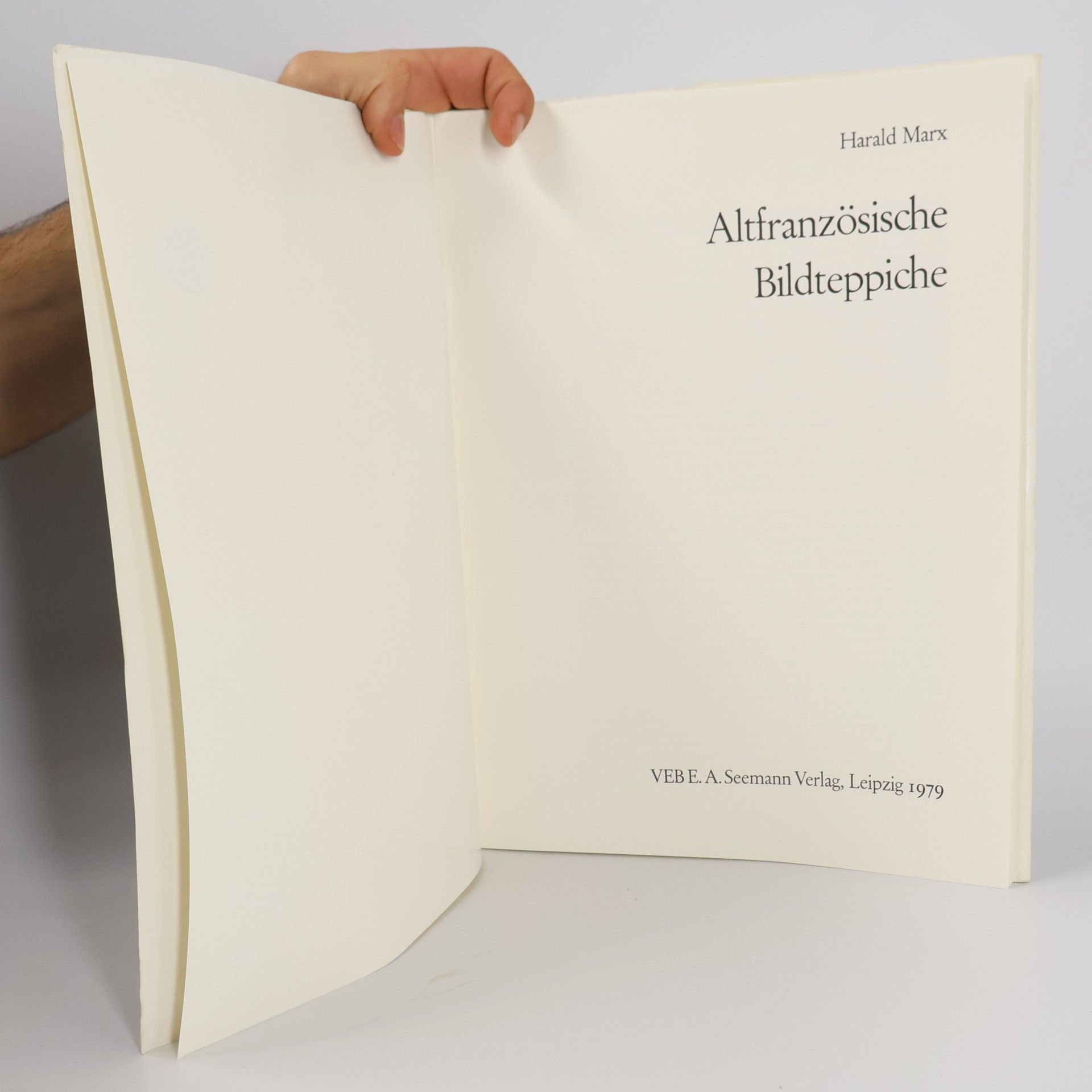 Harald Marx Altfranzösische Bildteppiche