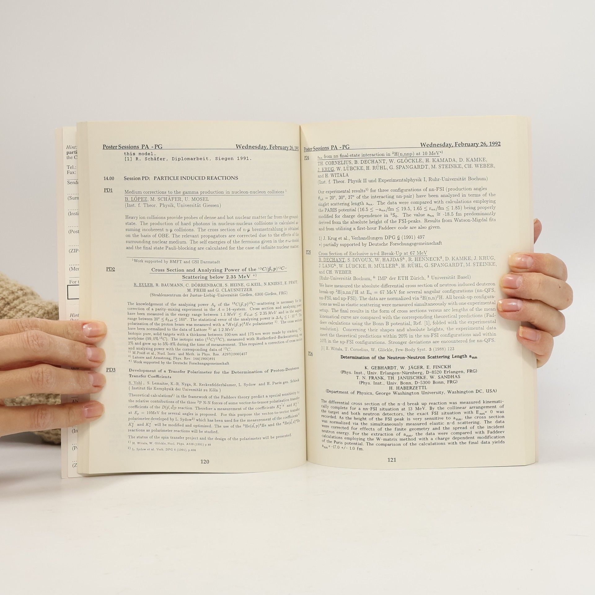 Various authors Verhandlungen der Deutschen Physikalischen Gesellschaft