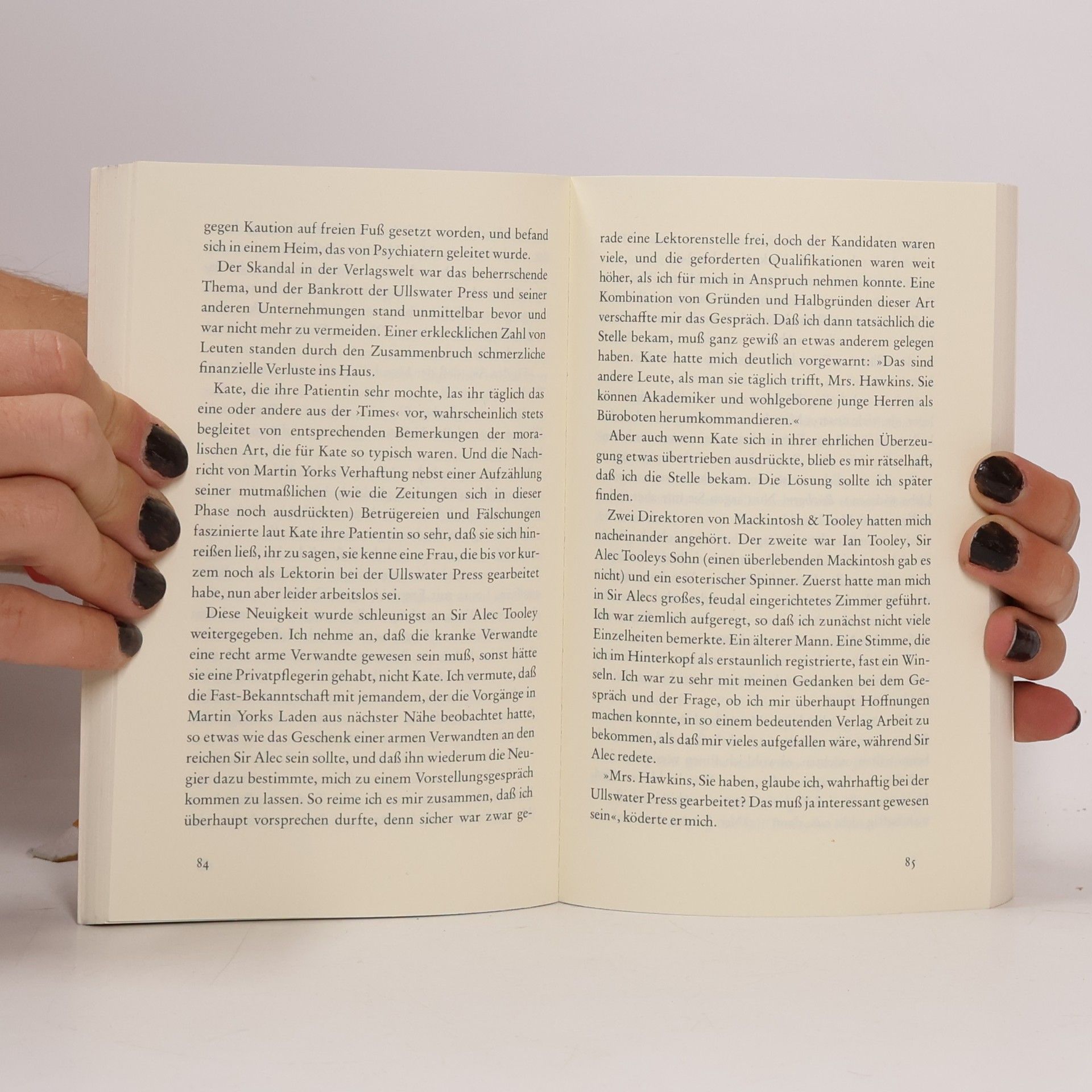 Muriel Spark "Ich bin Mrs. Hawkins"