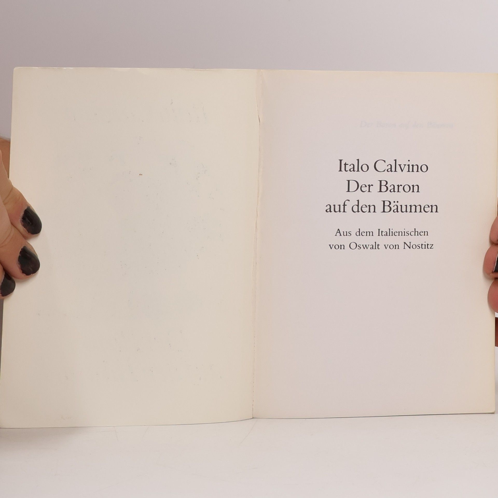 Italo Calvino Der Baron auf den Bäumen