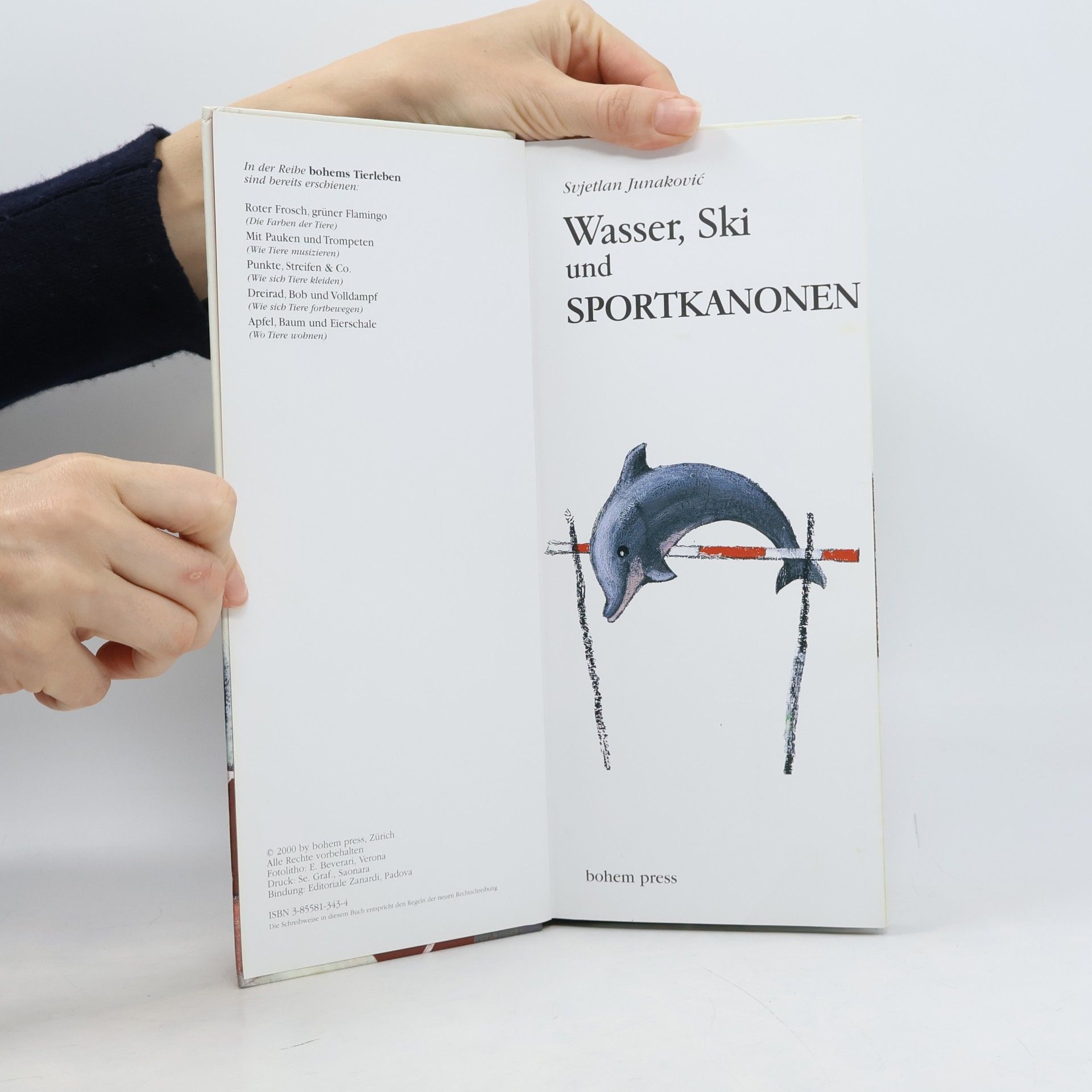 Svjetlan Junakovič Wasser, Ski und Sportkanonen