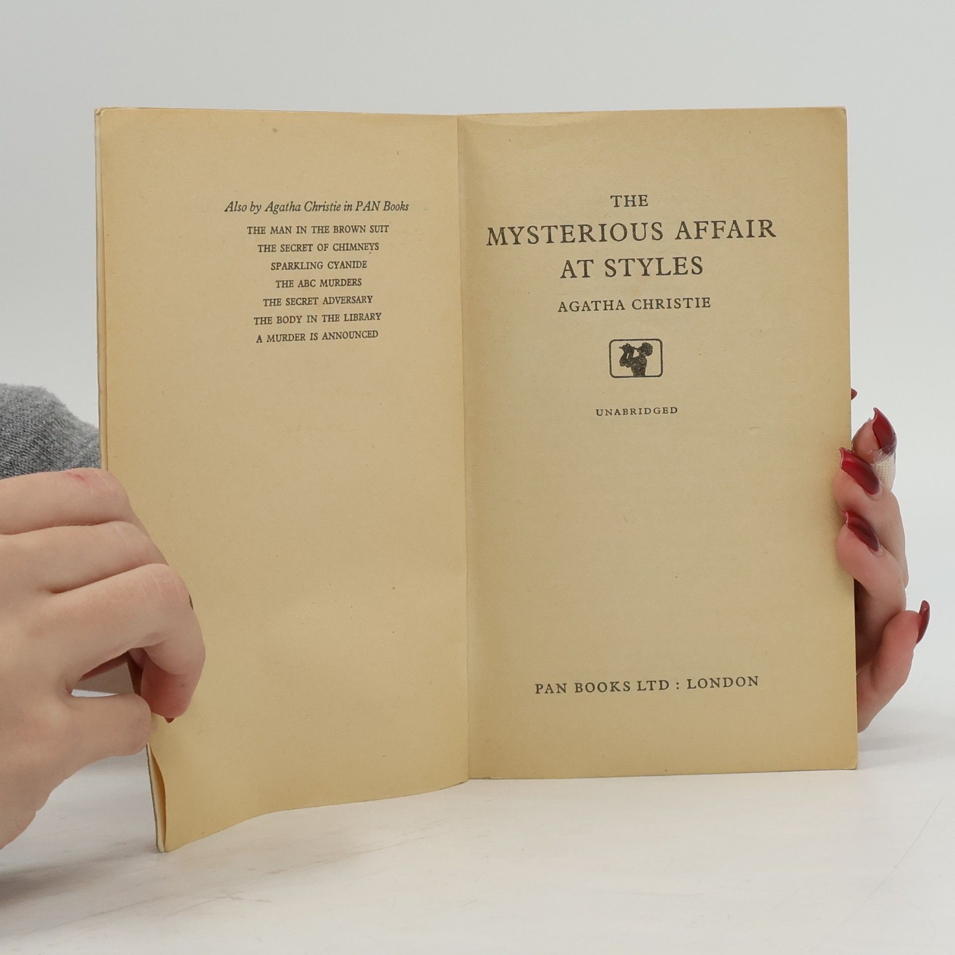 Agatha Christie The Mysterious Affair at Styles