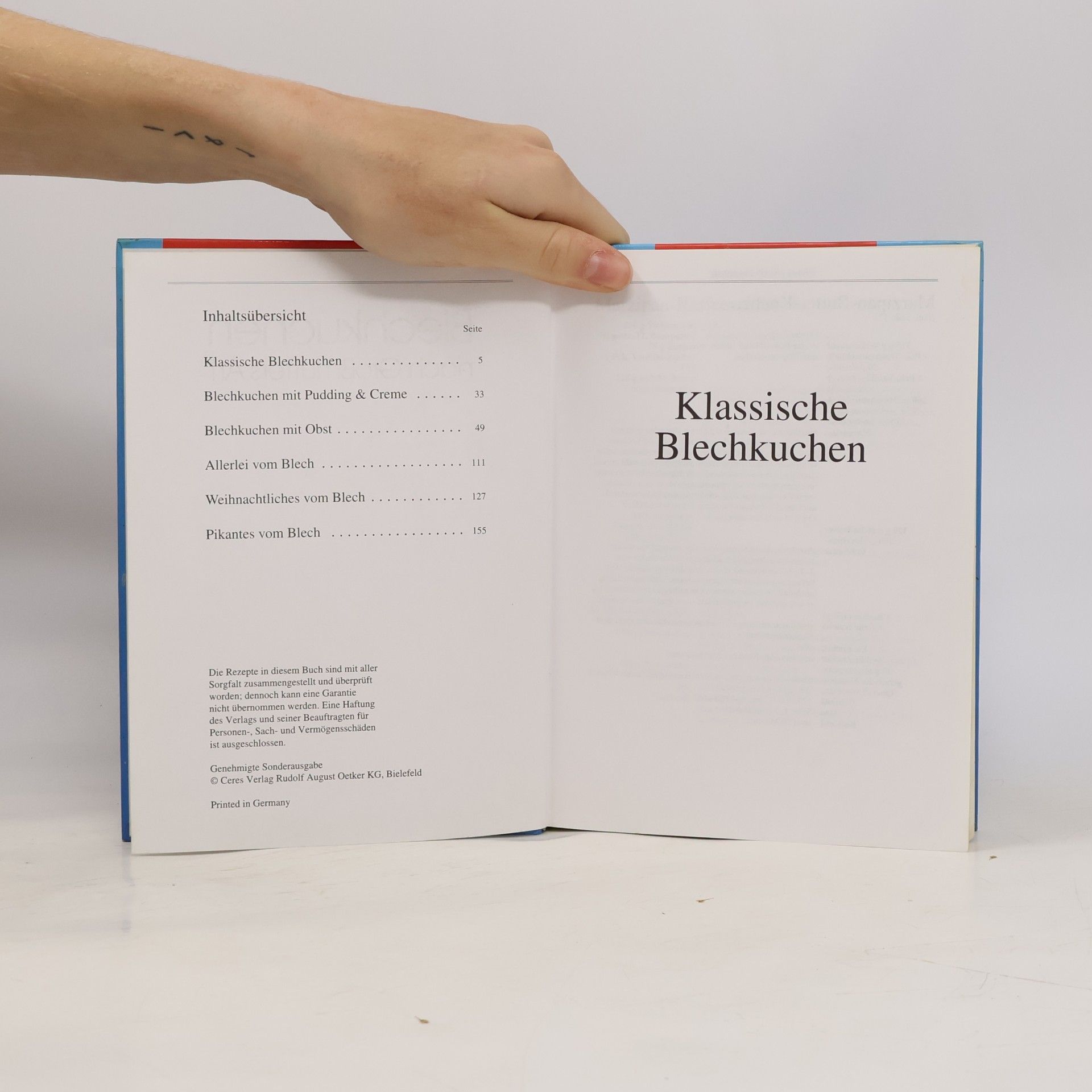 AA.VV. Blechkuchen nach Grossmutters Art