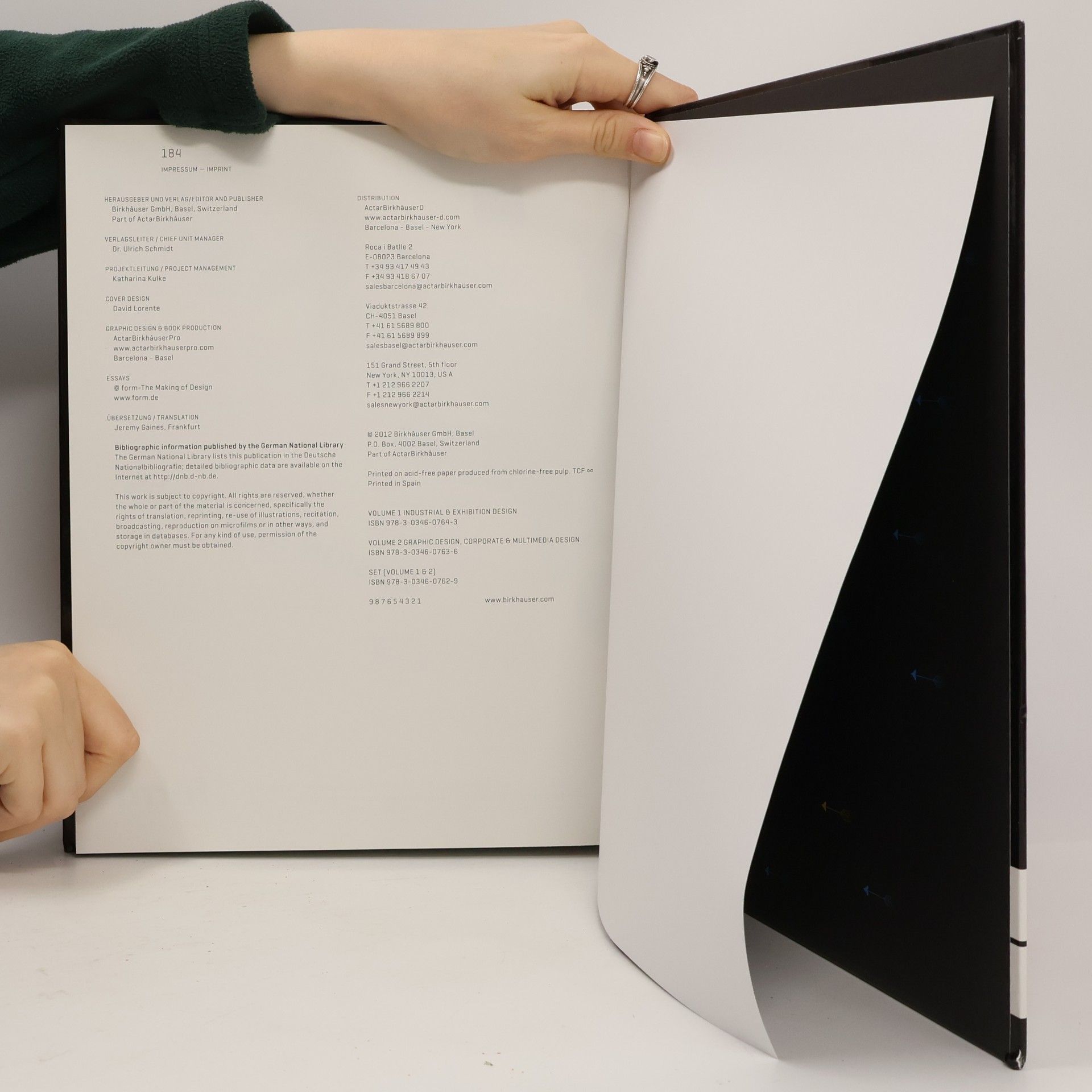 Ulrich Schmidt Designer Profile 2012/2013