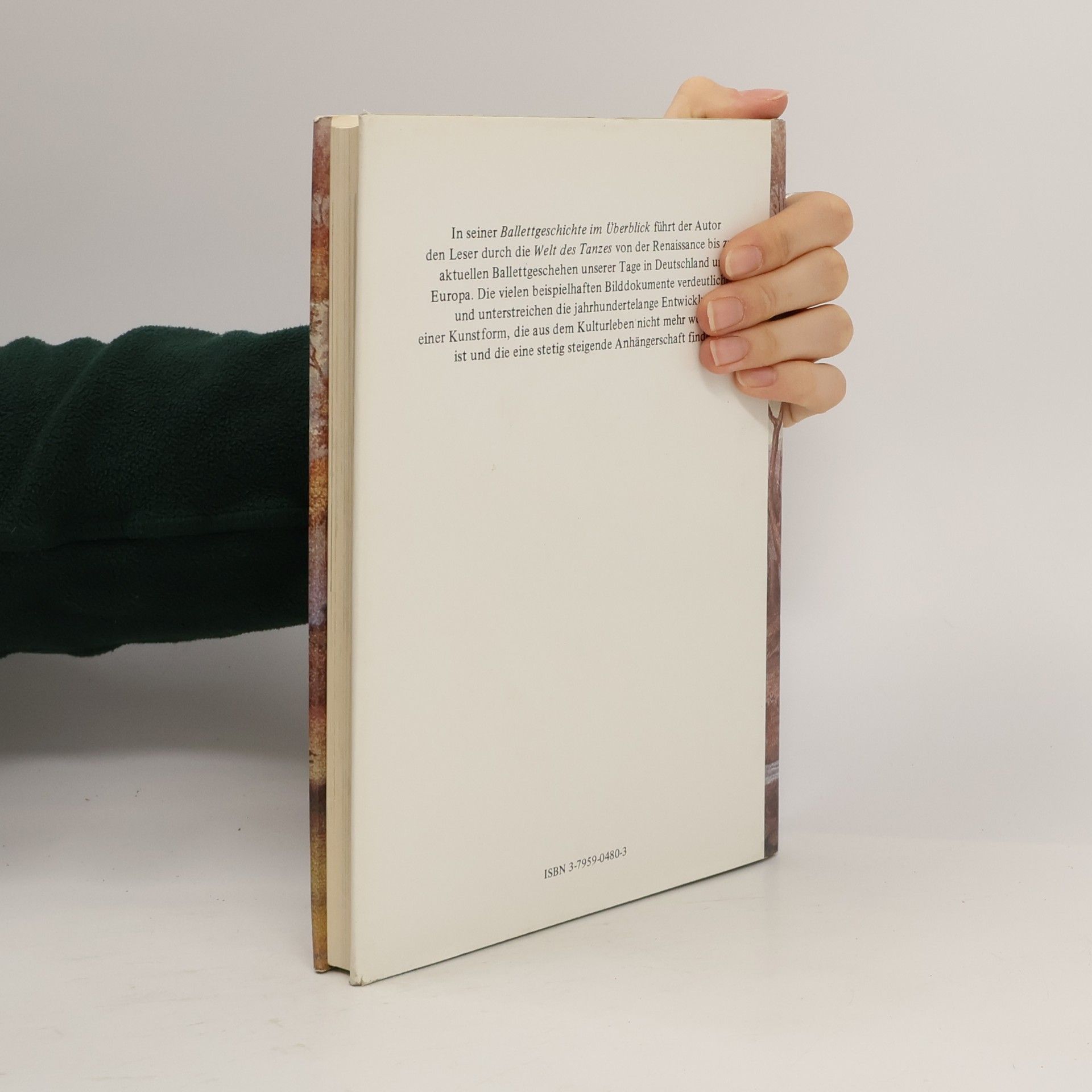 Rudolf Liechtenhan Ballettgeschichte im Überblick für Tänzer und ihr Publikum
