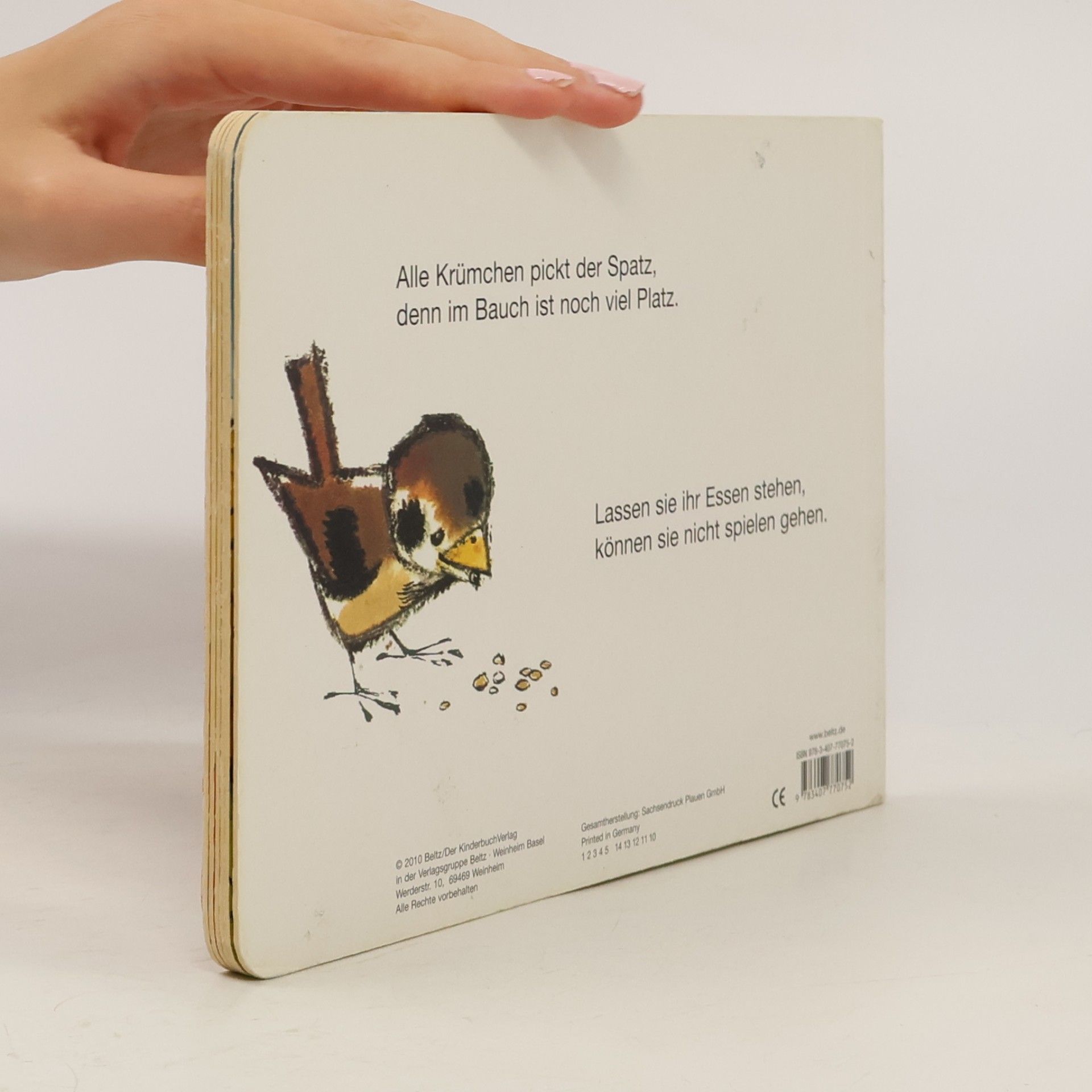 Ingeborg Meyer Rey Kleine Tiere essen gern. Vierfarbiges Pappbilderbuch