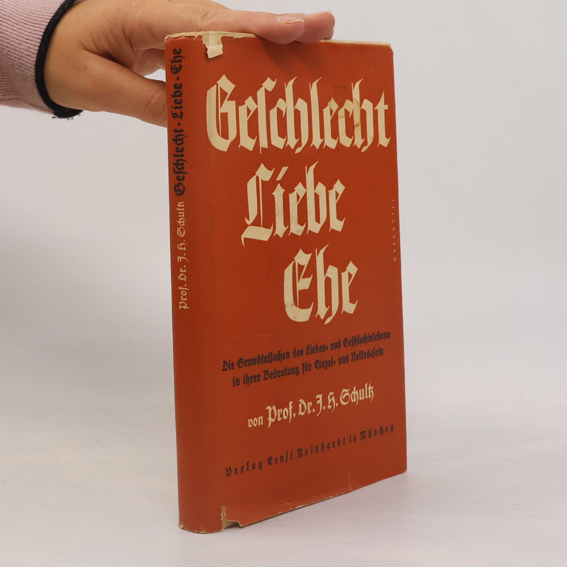 J. H. Schulz Geschlecht, Liebe, Ehe
