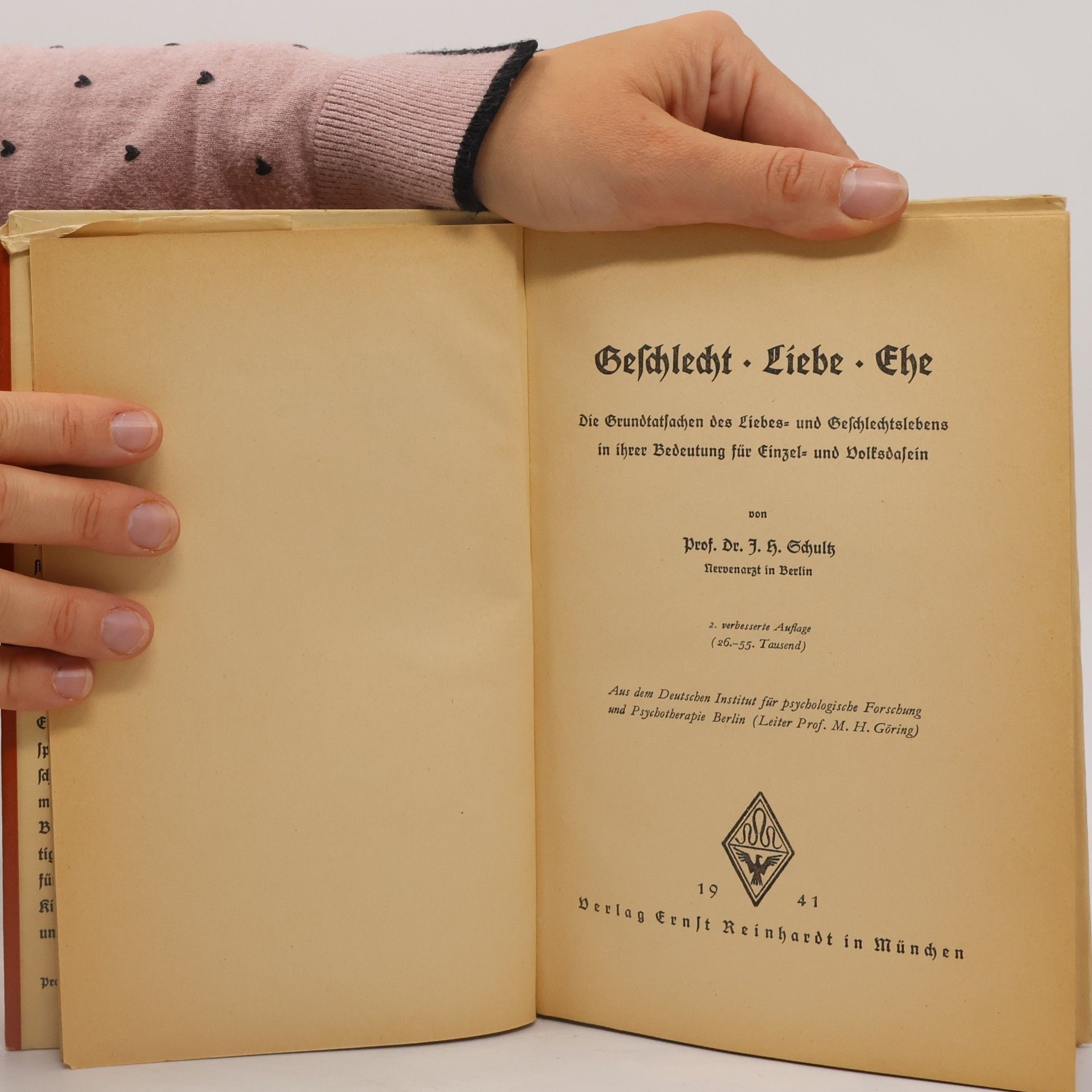 J. H. Schulz Geschlecht, Liebe, Ehe